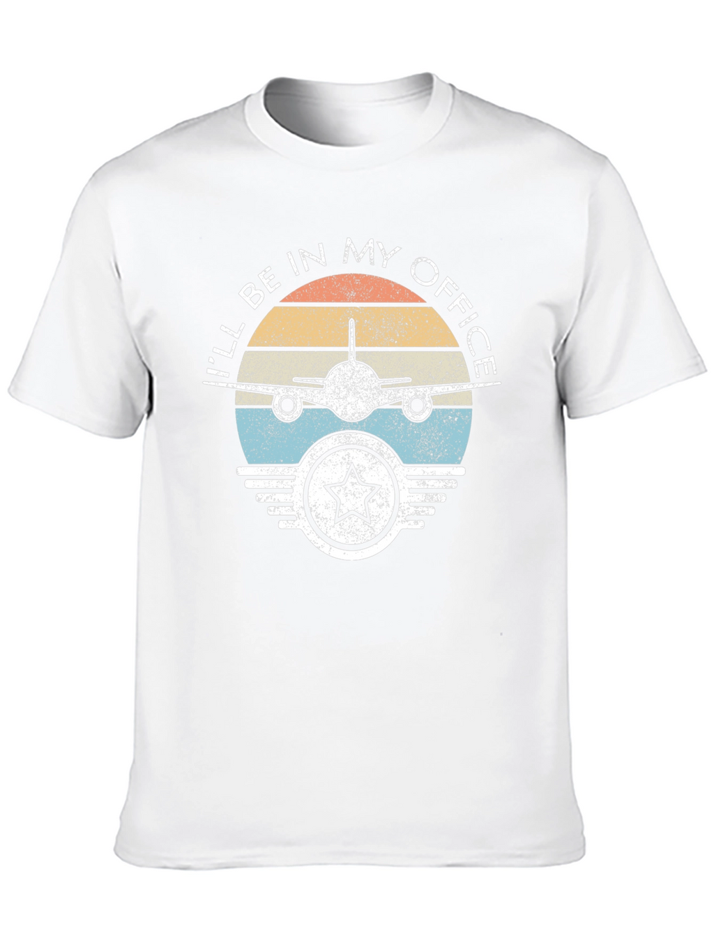 Pilot Office T-Shirt - Airplane Design