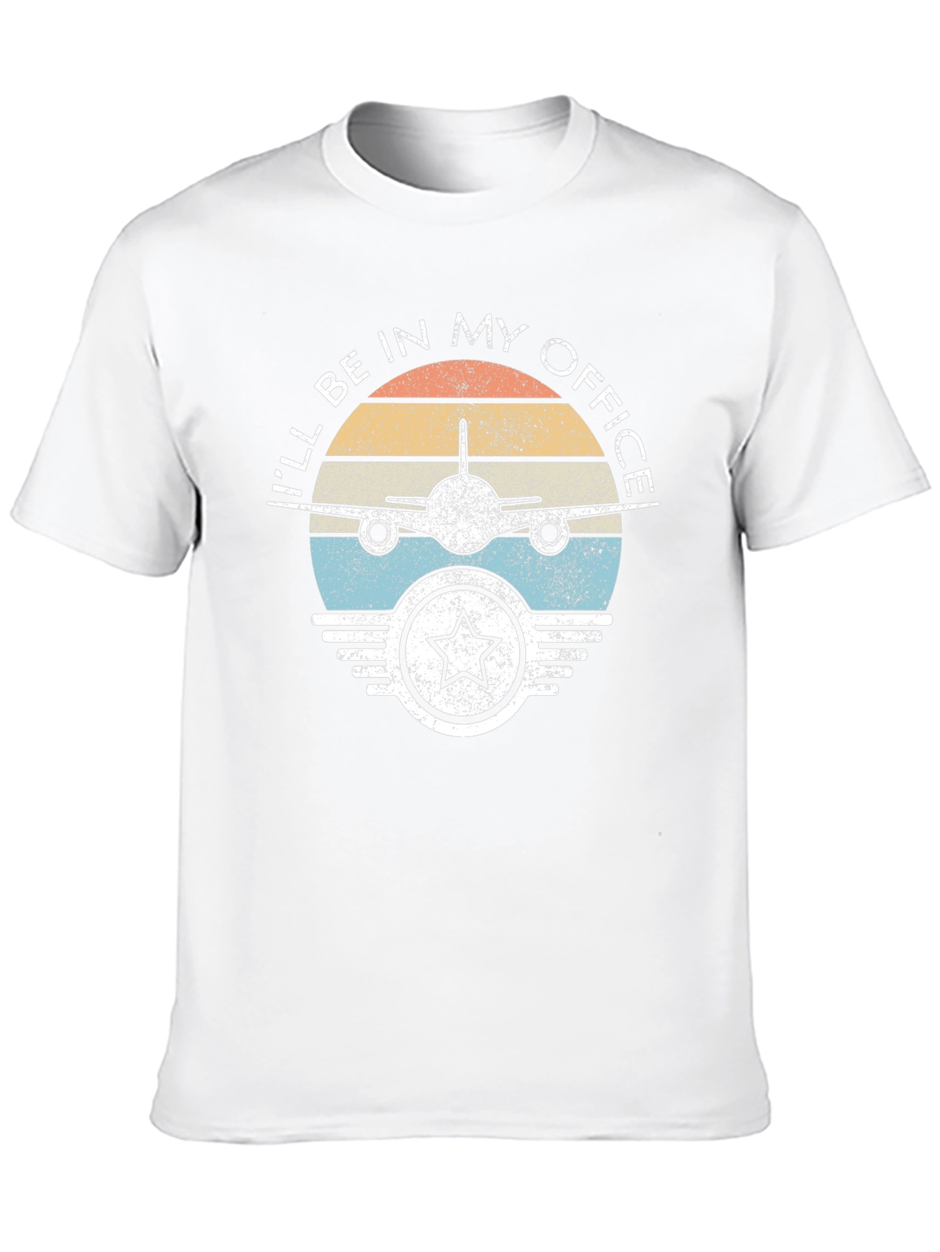 Pilot Office T-Shirt - Airplane Design