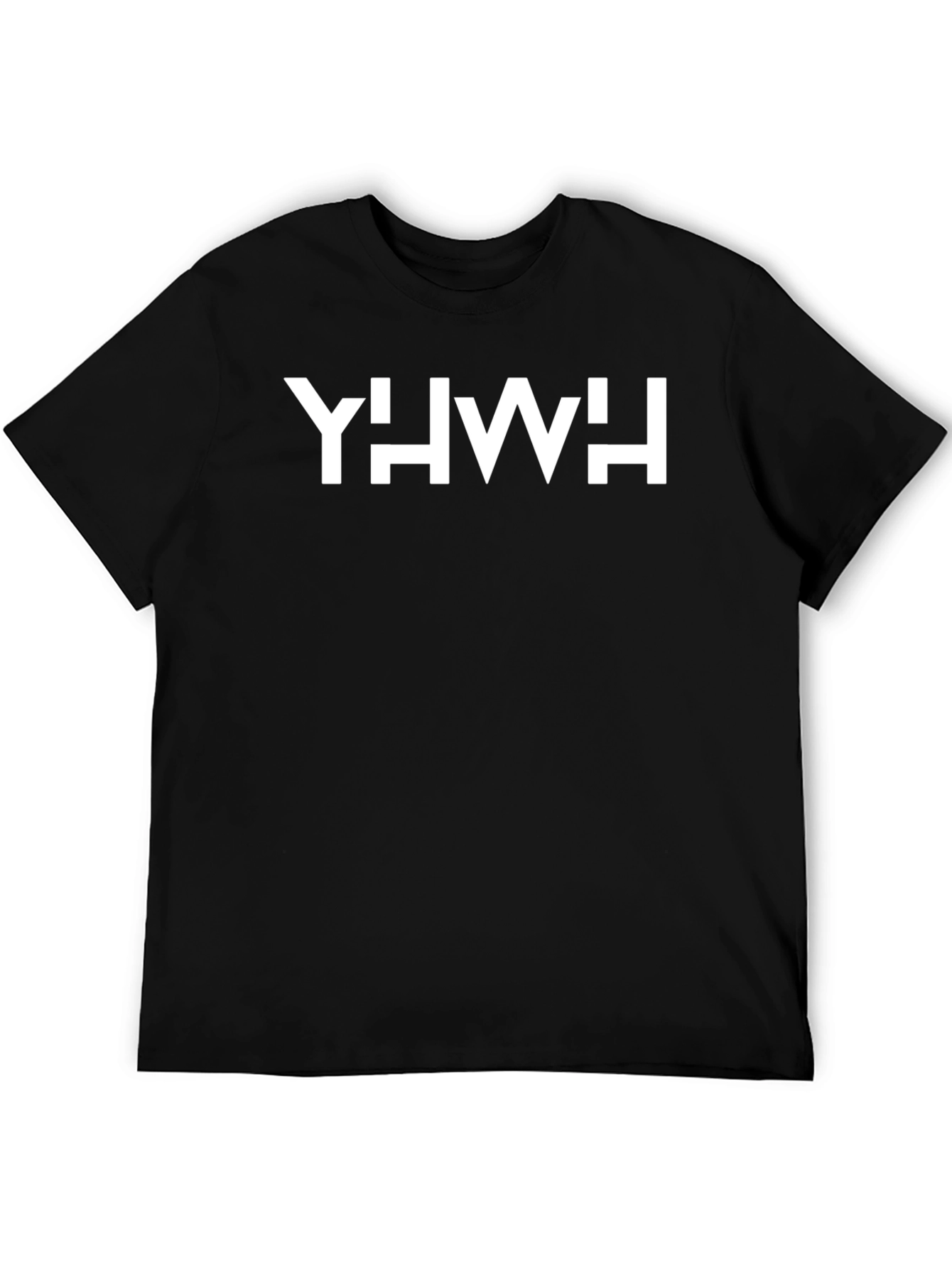 Yhwh Graphic Black T-Shirt