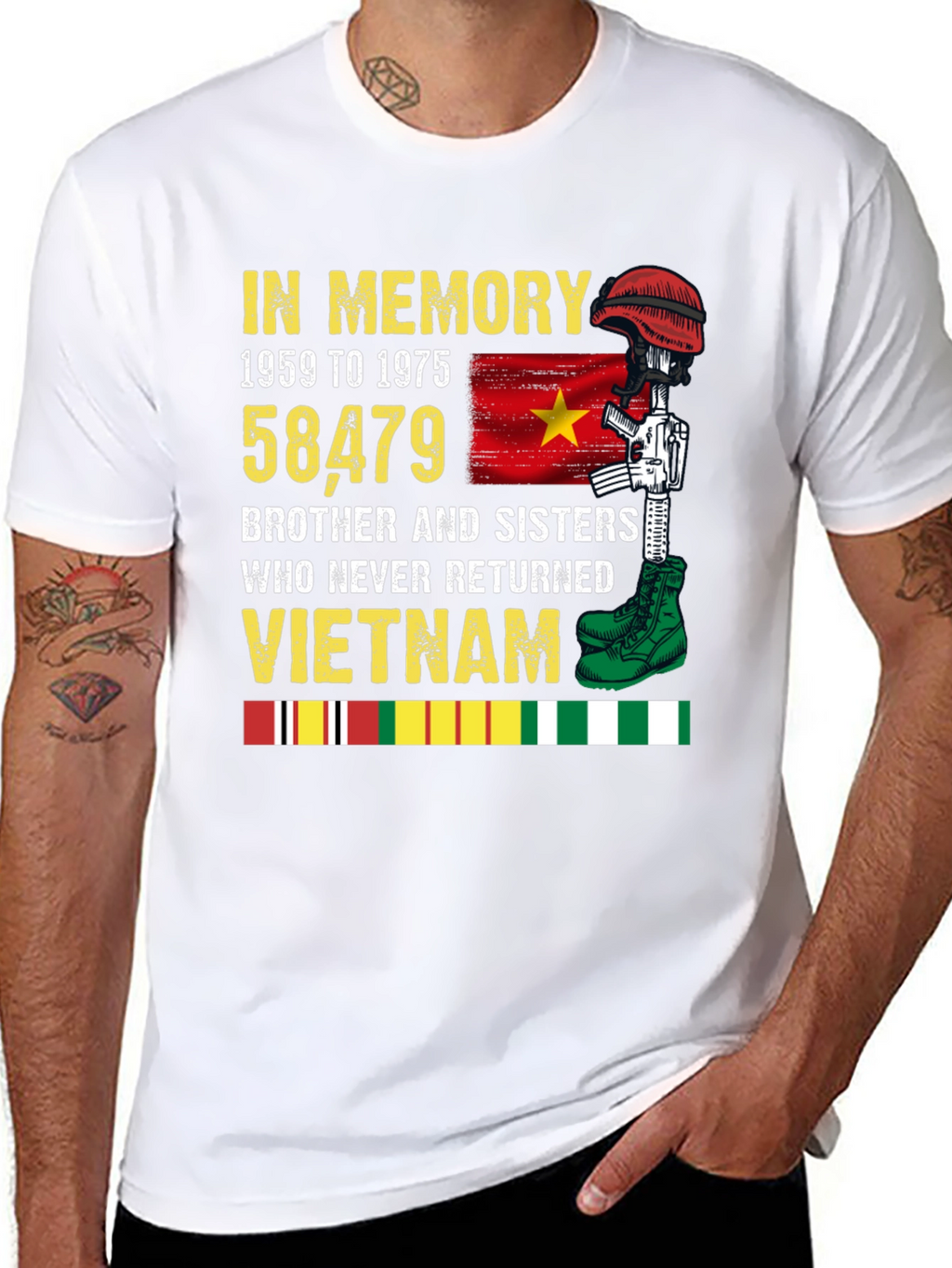 Vietnam War Memorial T-Shirt