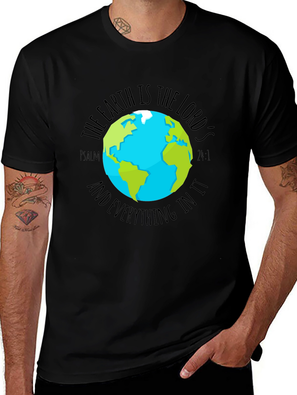 Earth is the Lords Graphic Tee