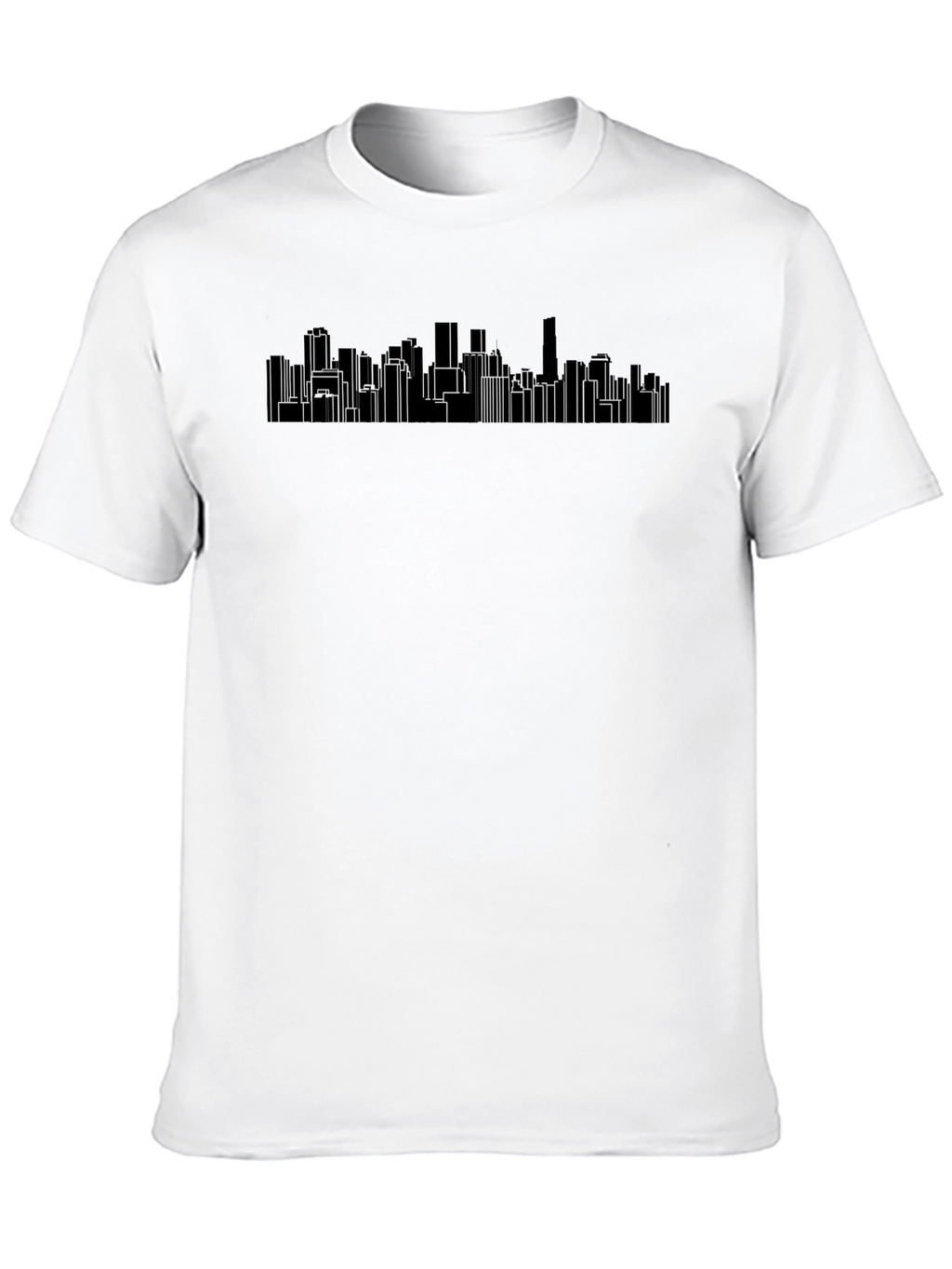 Urban Skyline Graphic Tee - Cool Cityscape Design