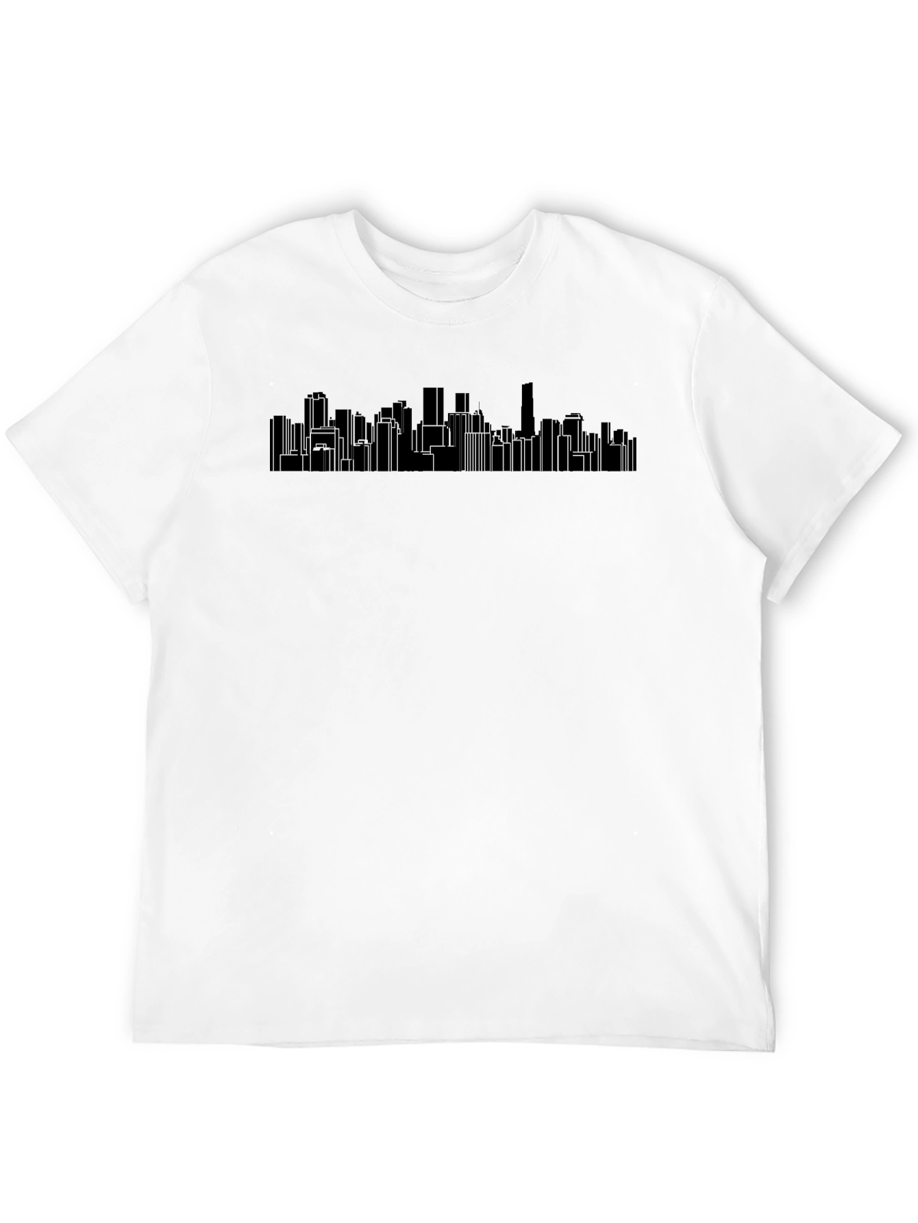 Urban Skyline Graphic Tee - Cool Cityscape Design