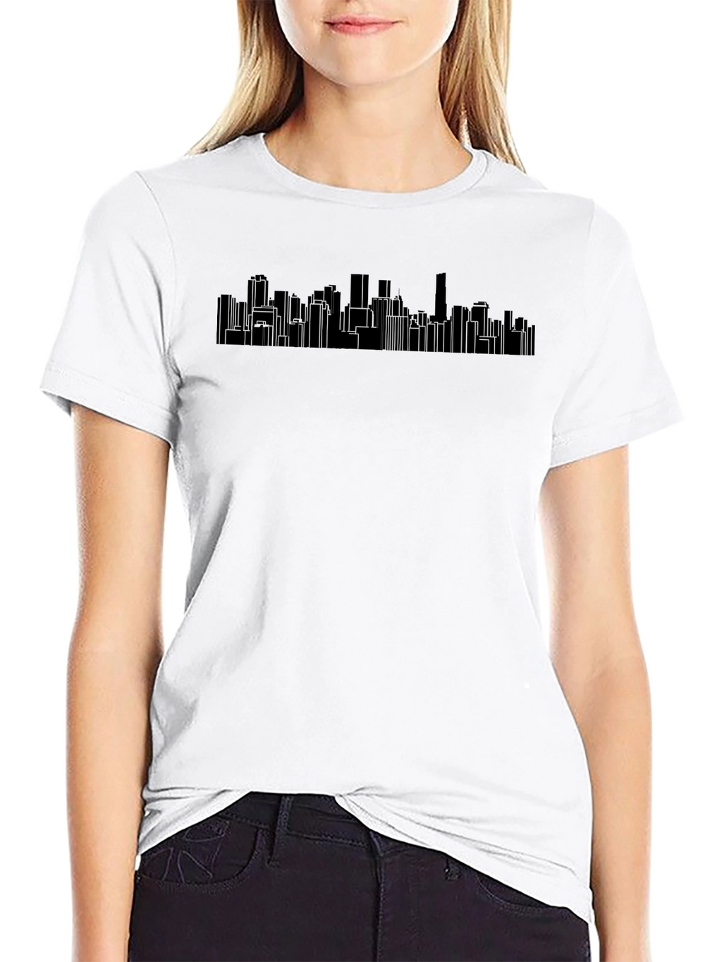 Urban Skyline Graphic Tee - Cool Cityscape Design
