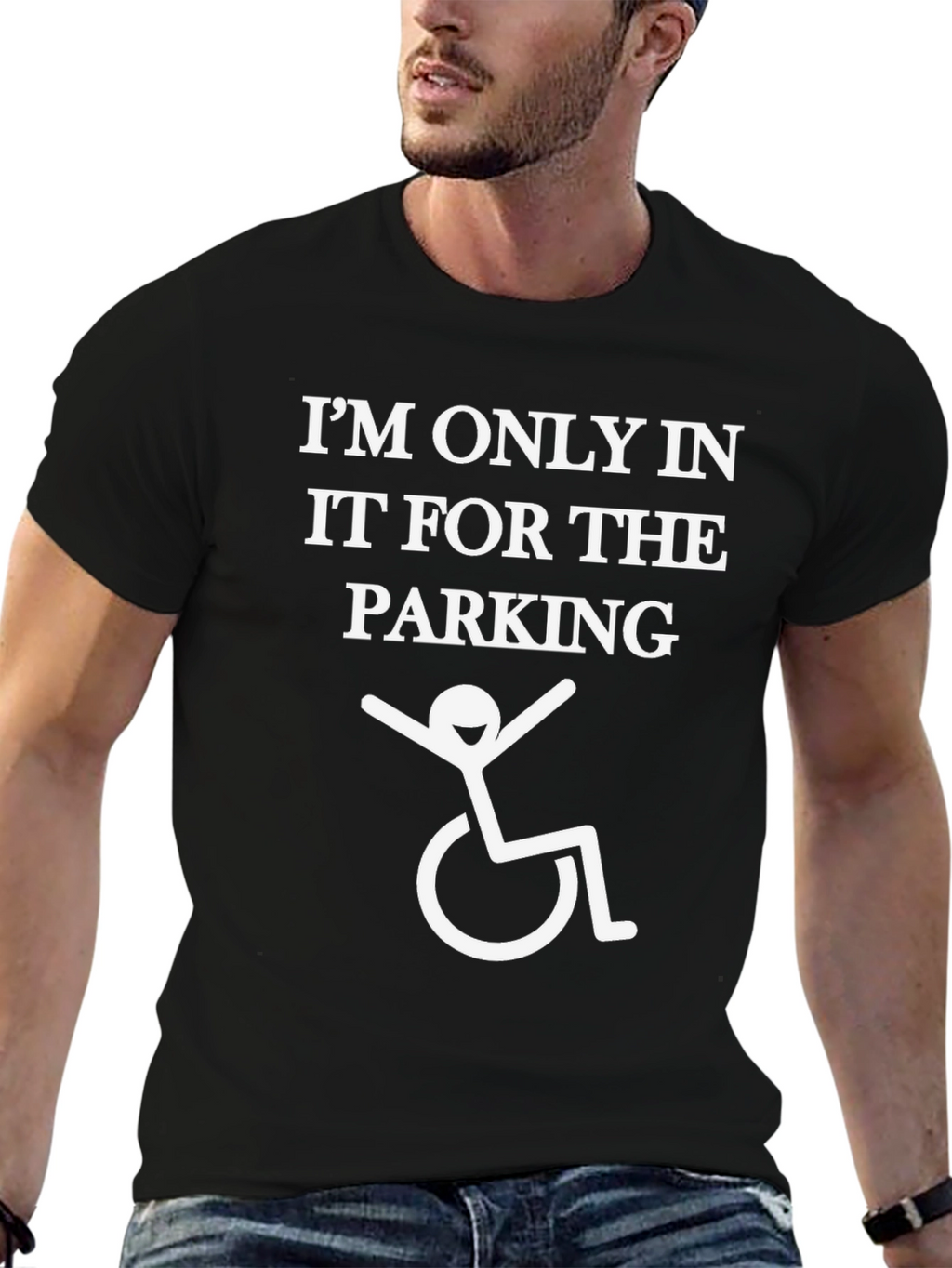 Funny Disability Parking T-Shirt