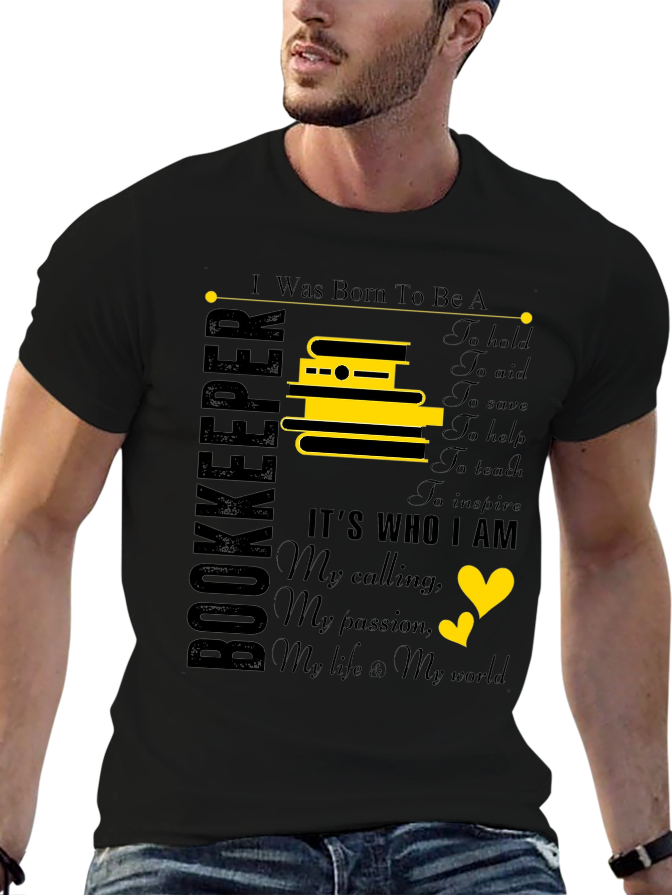 Bookkeeper T-Shirt: Born To Be A Bookkeeper