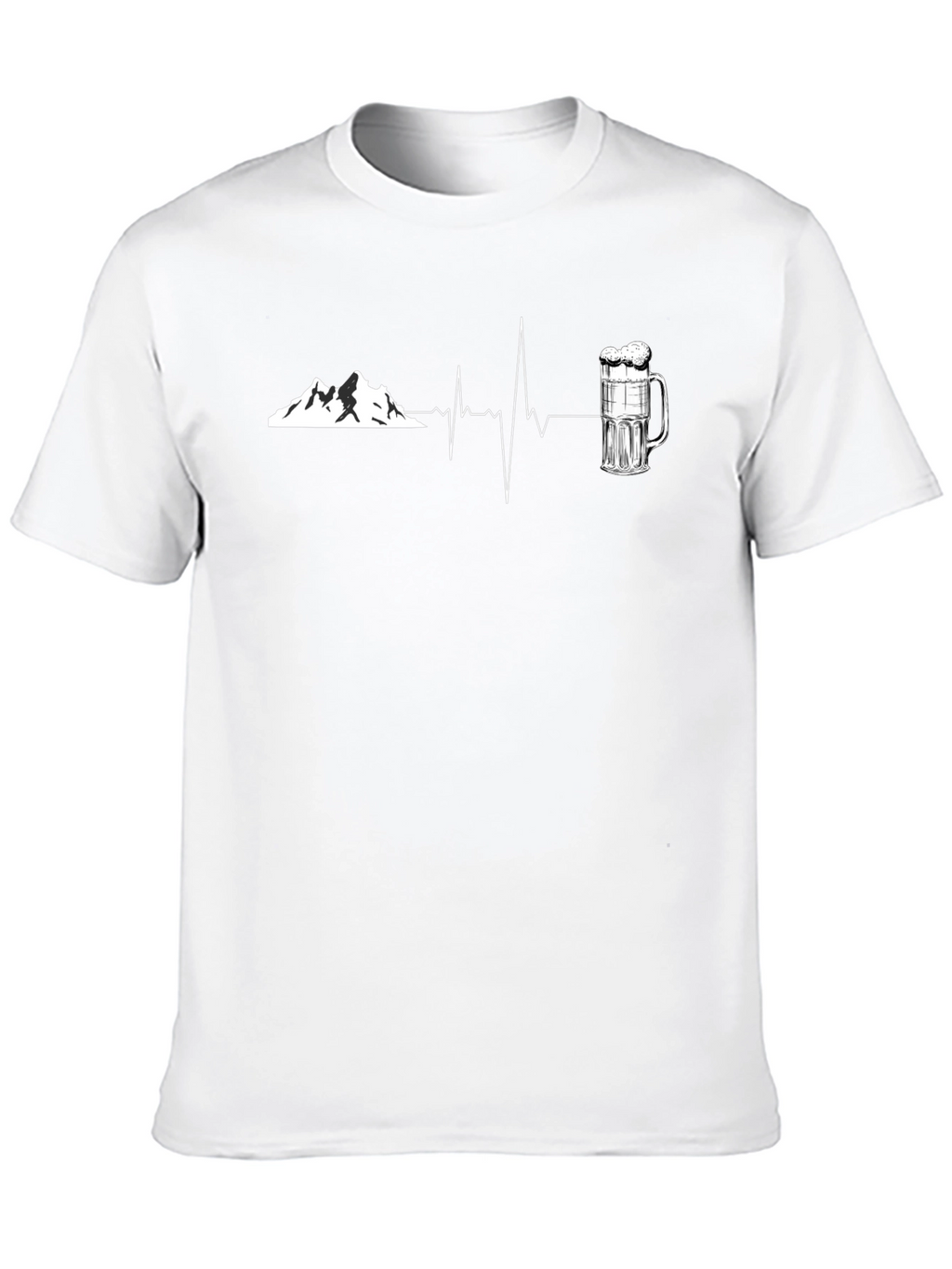 Mountain Beer Heartbeat T-Shirt