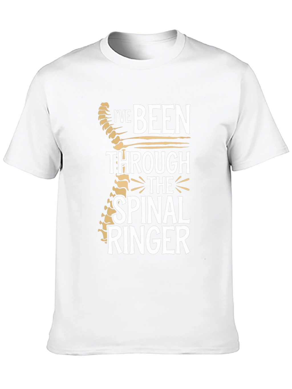 Spinal Ringer T-Shirt - Chiropractic Humor Tee
