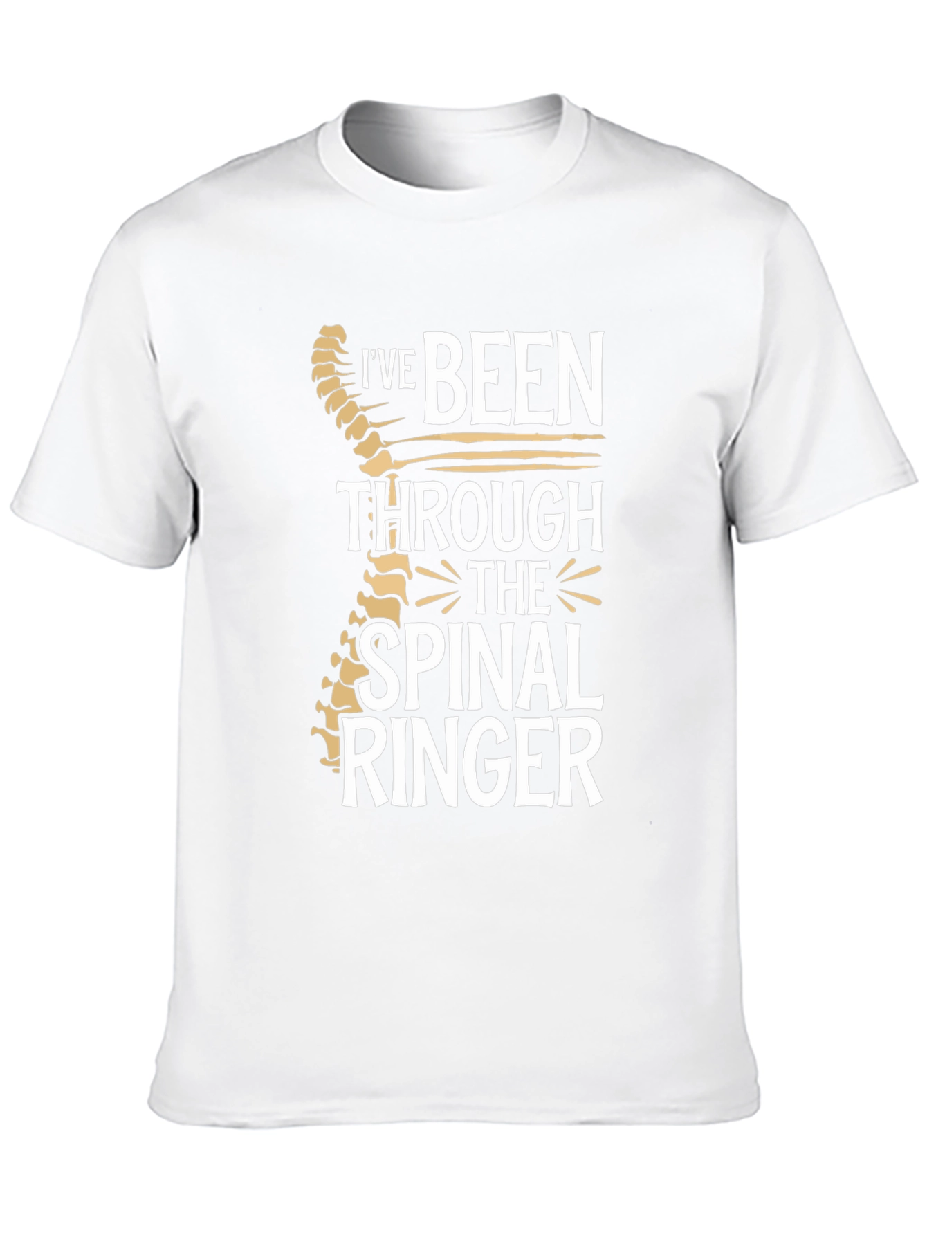 Spinal Ringer T-Shirt - Chiropractic Humor Tee