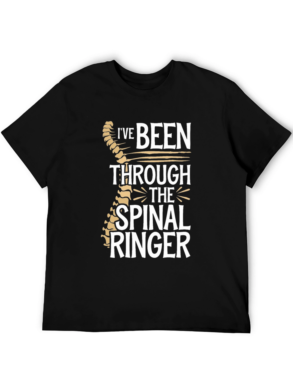 Spinal Ringer T-Shirt - Chiropractic Humor Tee