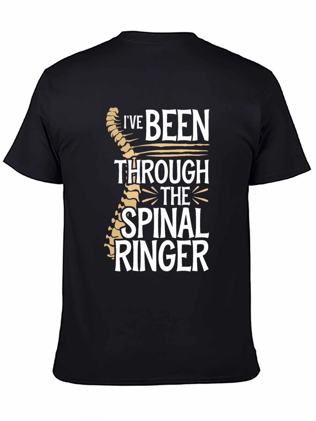 Spinal Ringer T-Shirt - Chiropractic Humor Tee