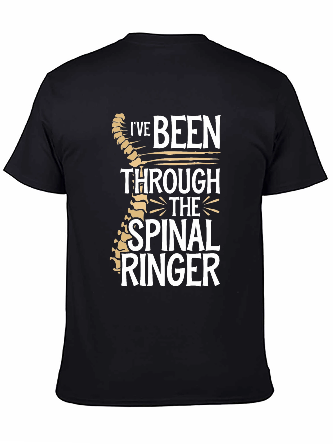 Spinal Ringer T-Shirt - Chiropractic Humor Tee