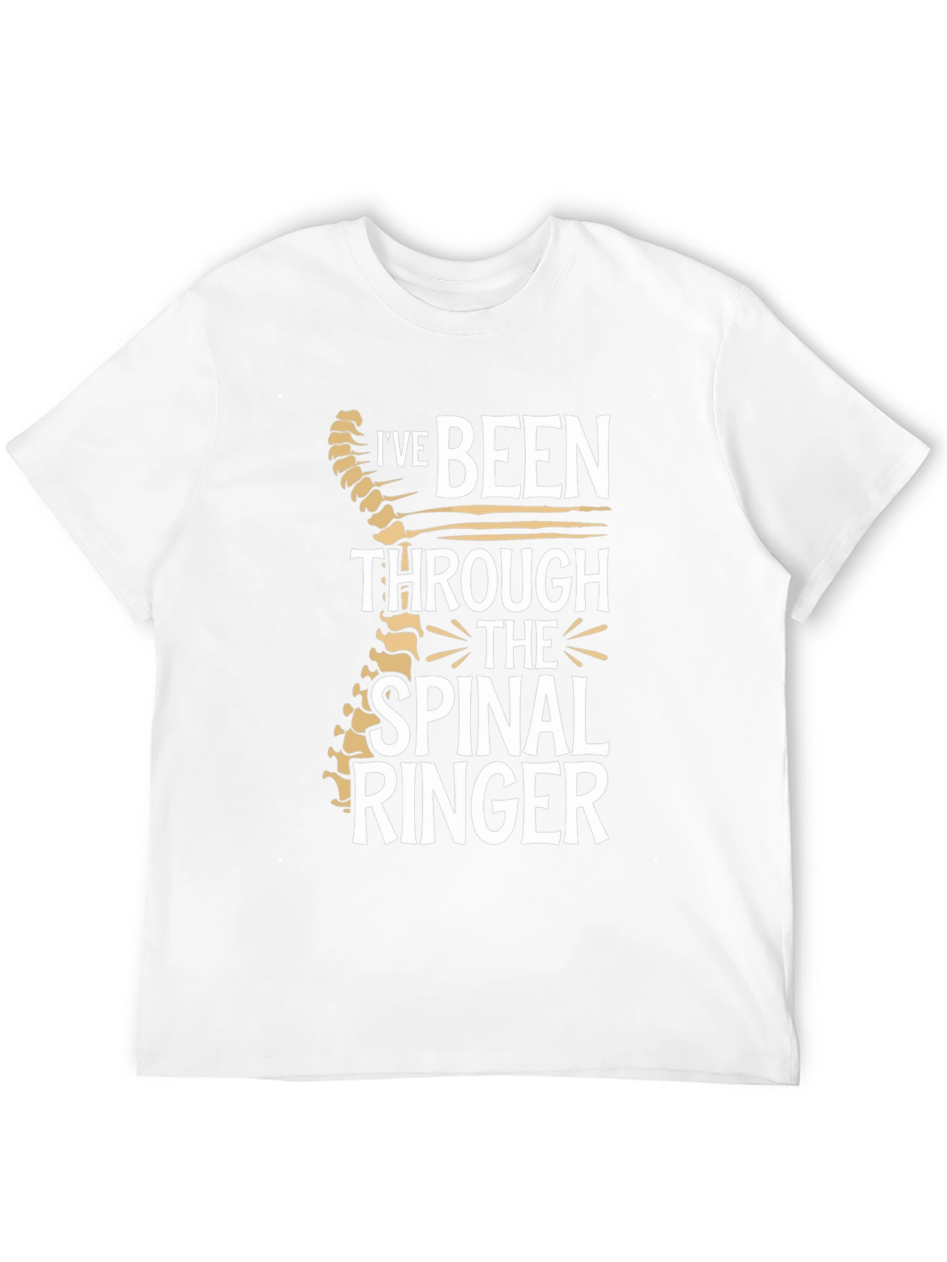 Spinal Ringer T-Shirt - Chiropractic Humor Tee