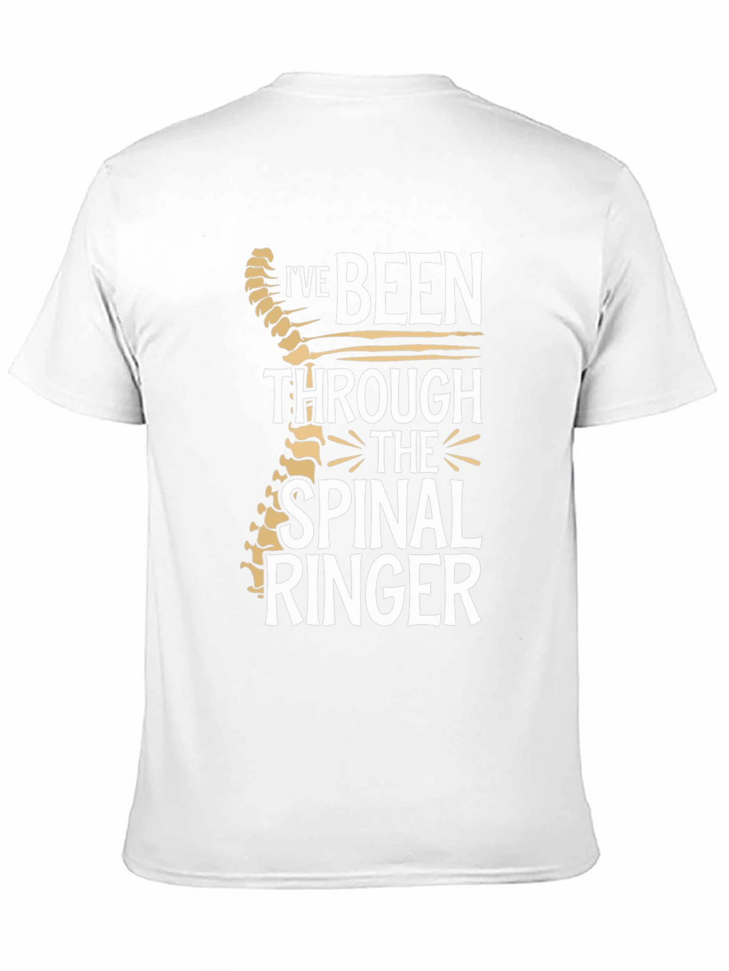 Spinal Ringer T-Shirt - Chiropractic Humor Tee