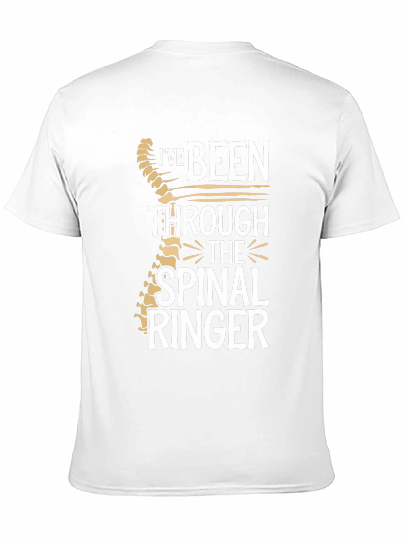 Spinal Ringer T-Shirt - Chiropractic Humor Tee