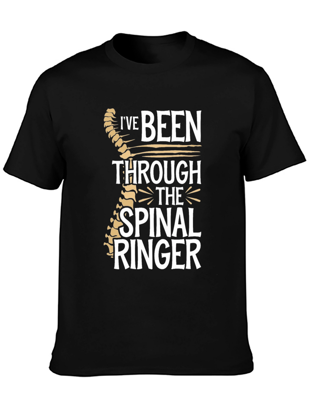 Spinal Ringer T-Shirt - Chiropractic Humor Tee