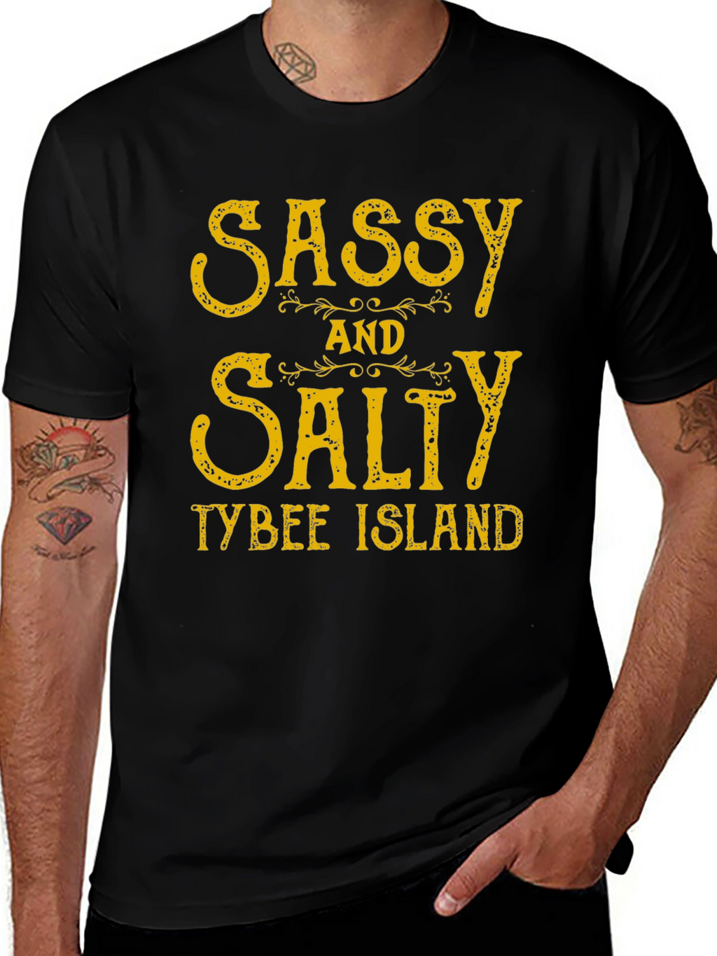 Sassy and Salty Tee - Tybee Island