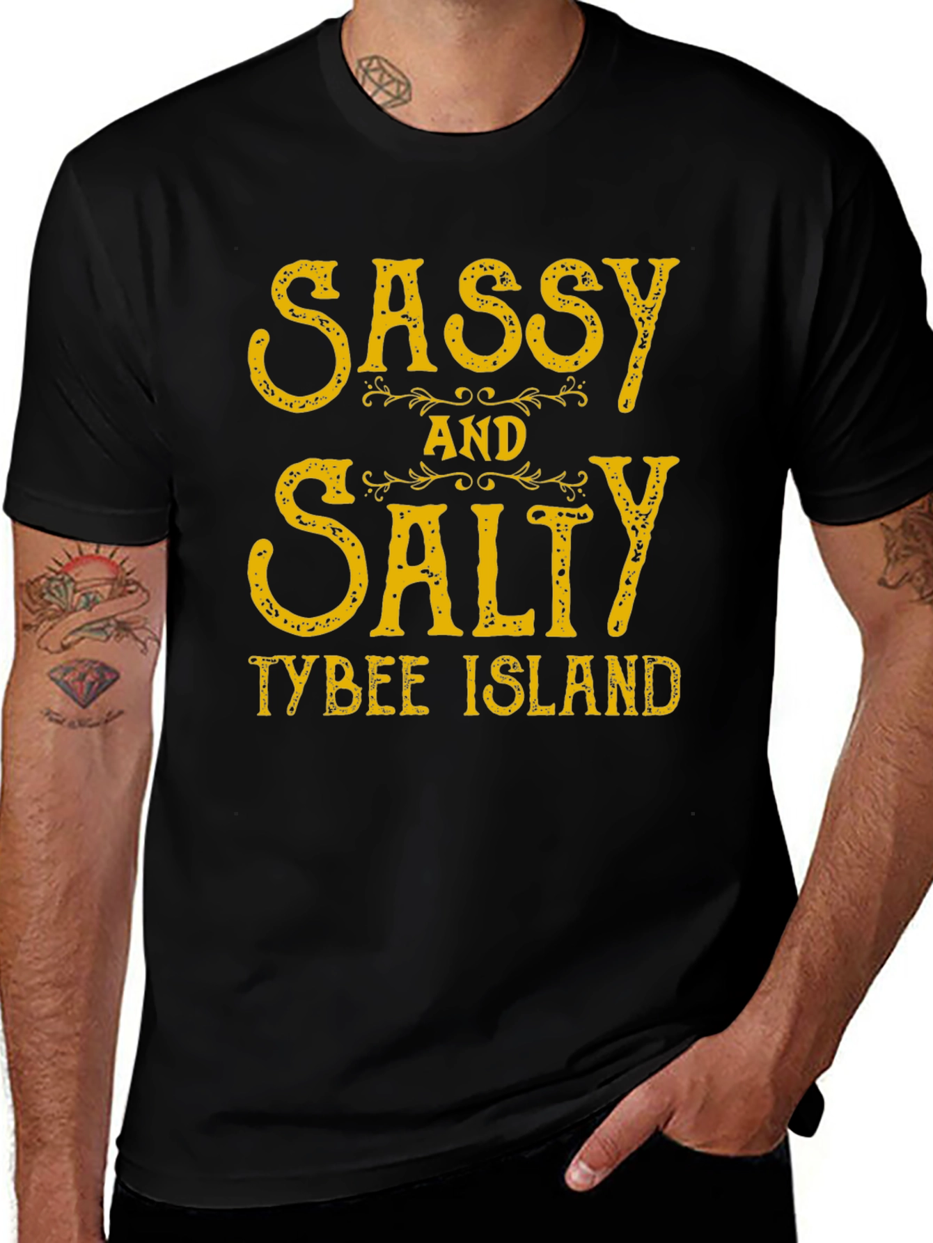 Sassy and Salty Tee - Tybee Island