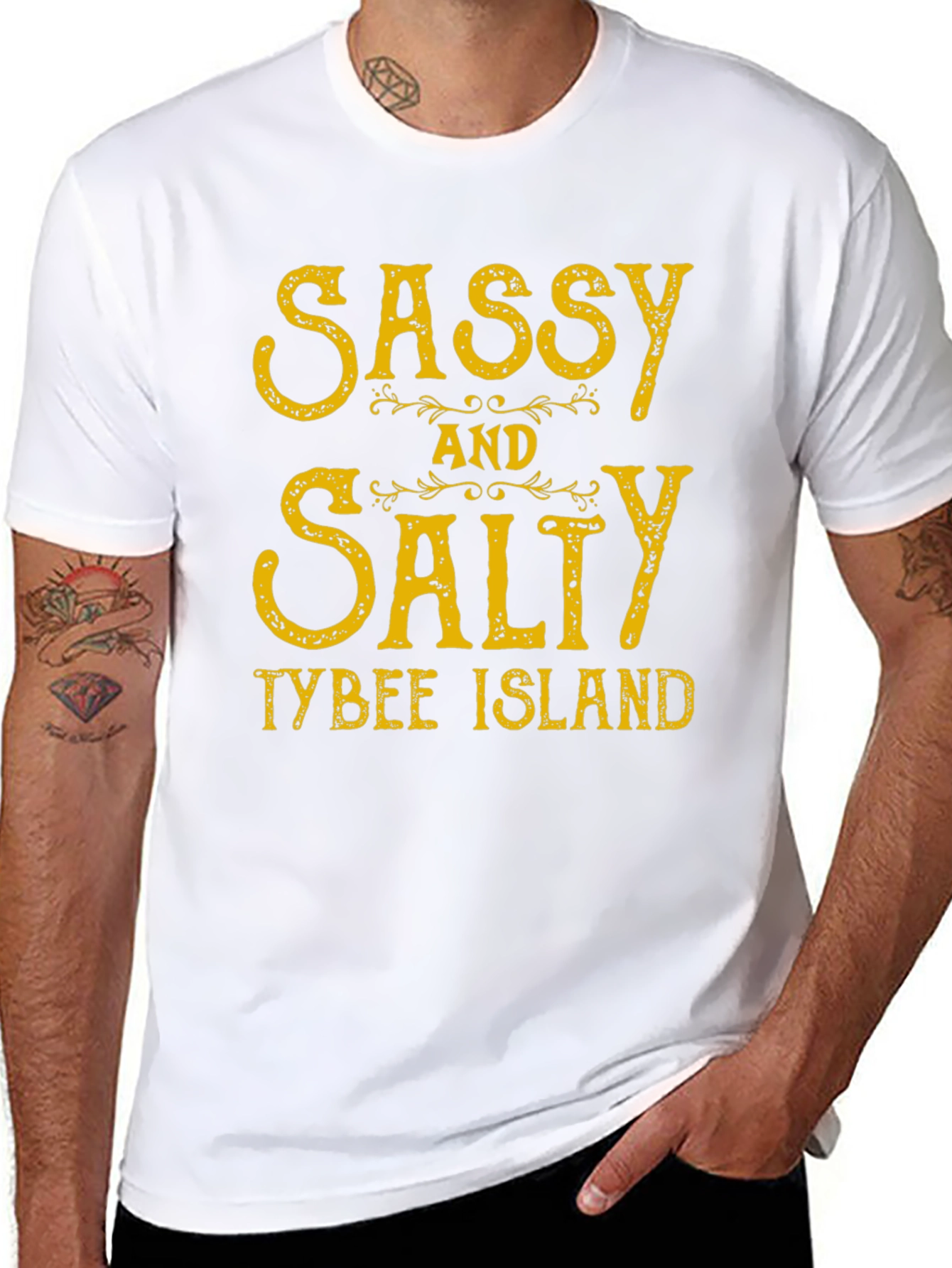 Sassy and Salty Tee - Tybee Island