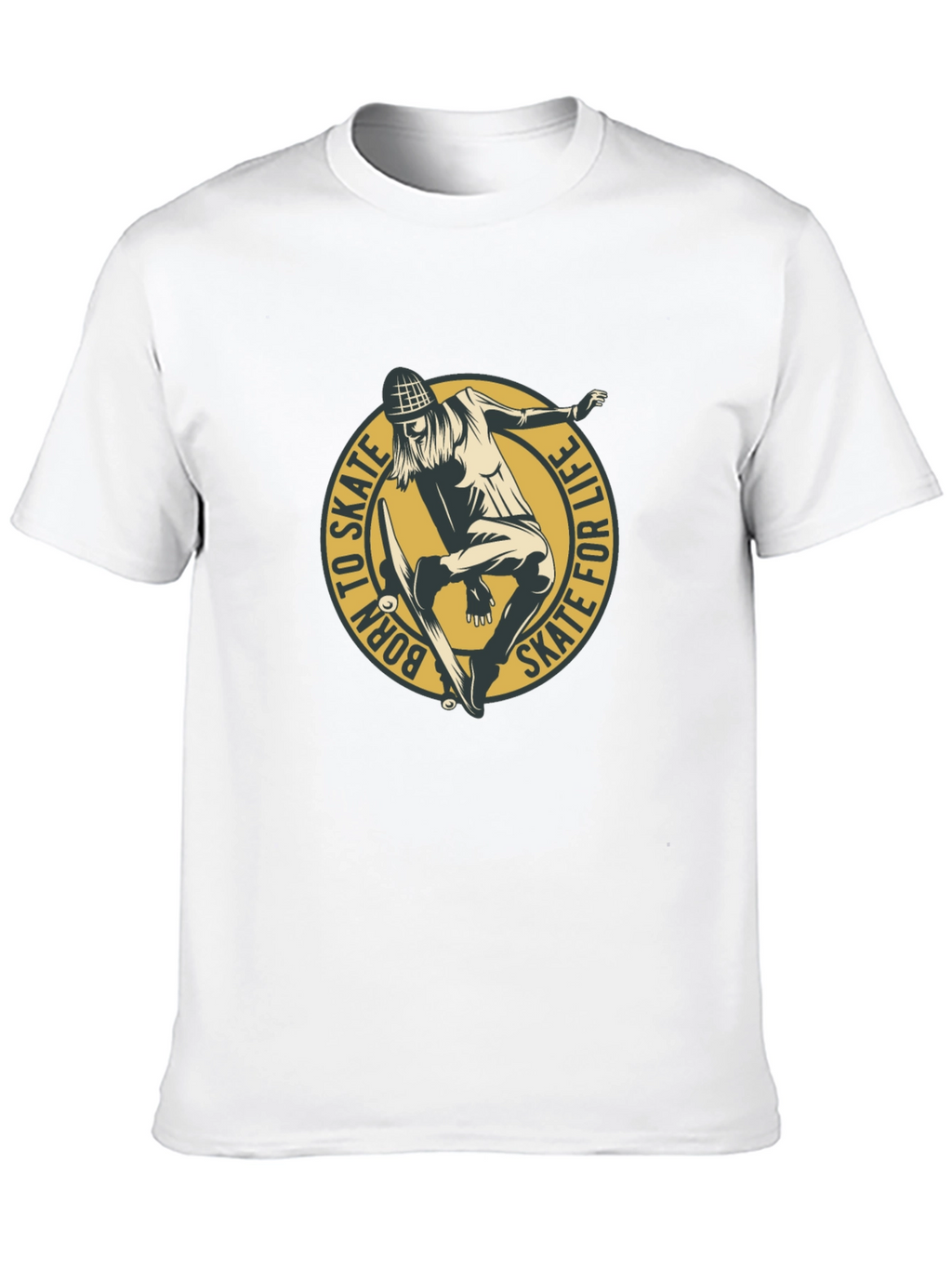 Skate for Life Graphic Tee - Black