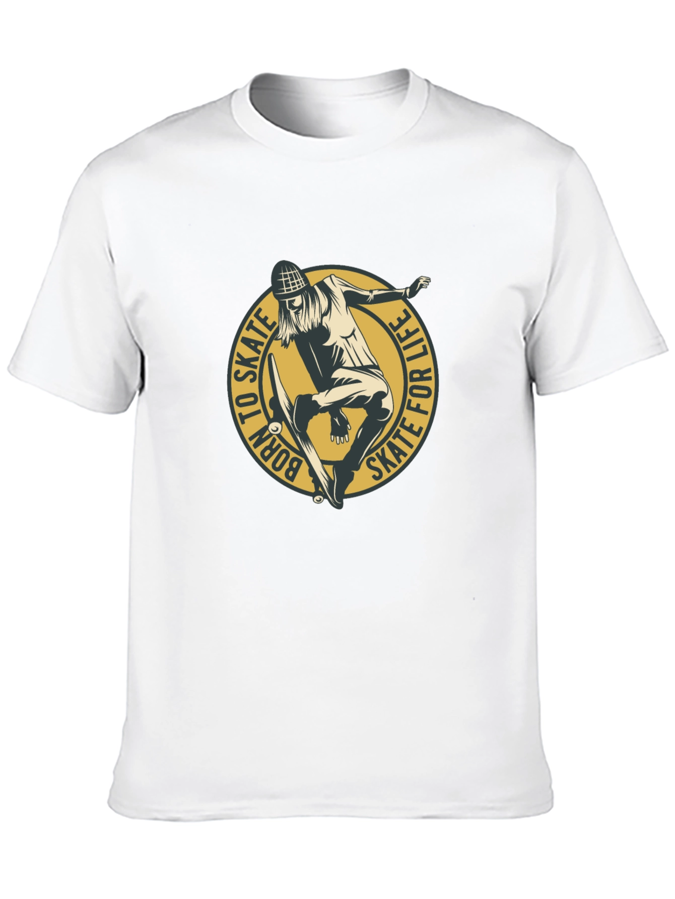 Skate for Life Graphic Tee - Black