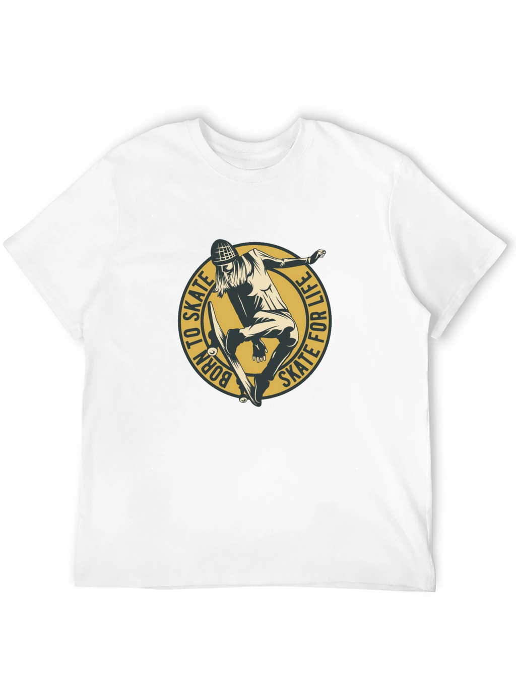 Skate for Life Graphic Tee - Black