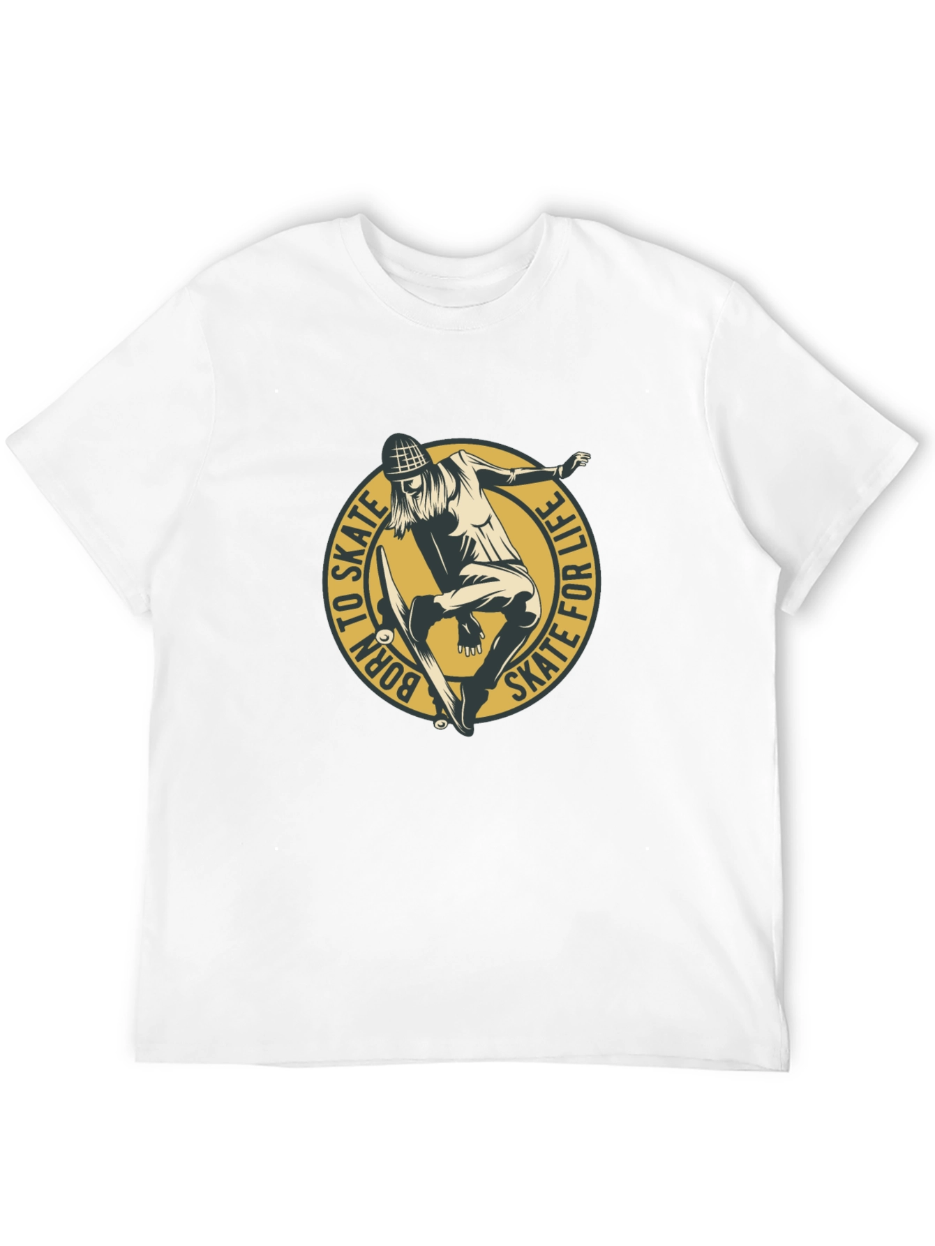 Skate for Life Graphic Tee - Black