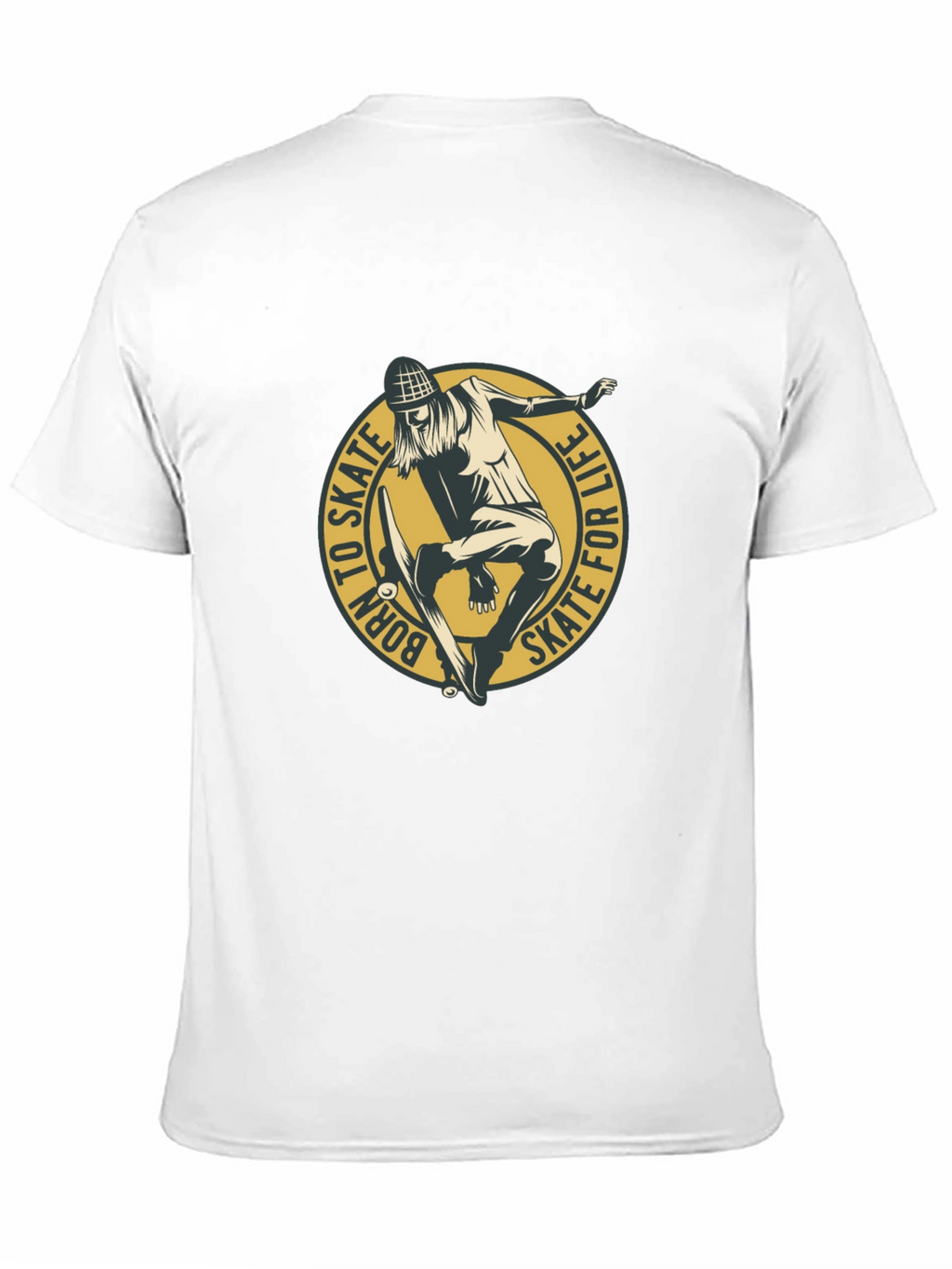 Skate for Life Graphic Tee - Black