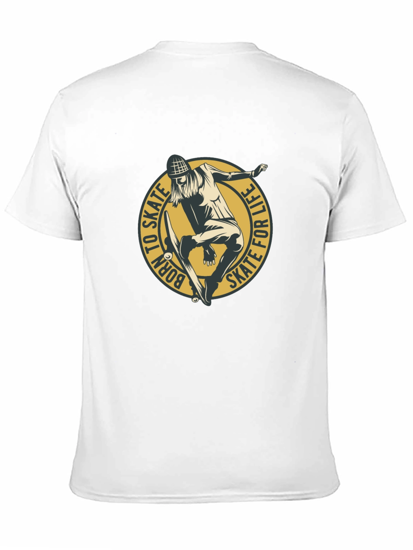 Skate for Life Graphic Tee - Black