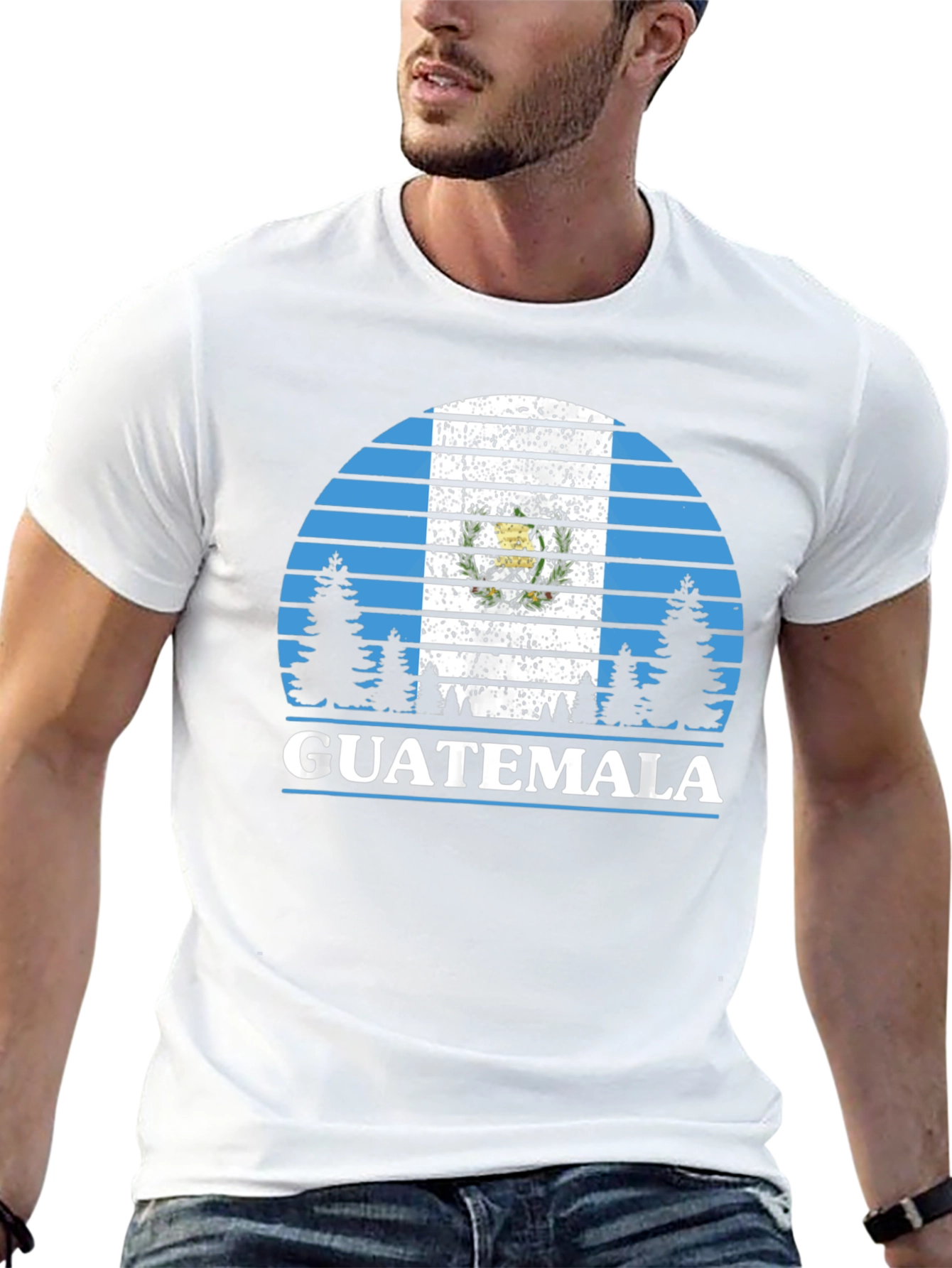 Guatemala Flag T-Shirt - Outdoor Design