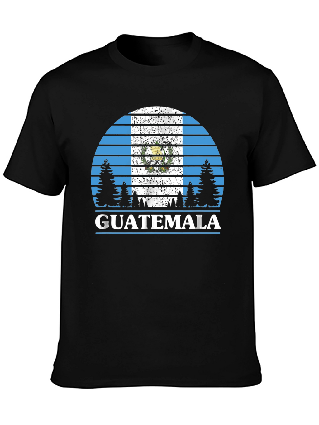 Guatemala Flag T-Shirt - Outdoor Design