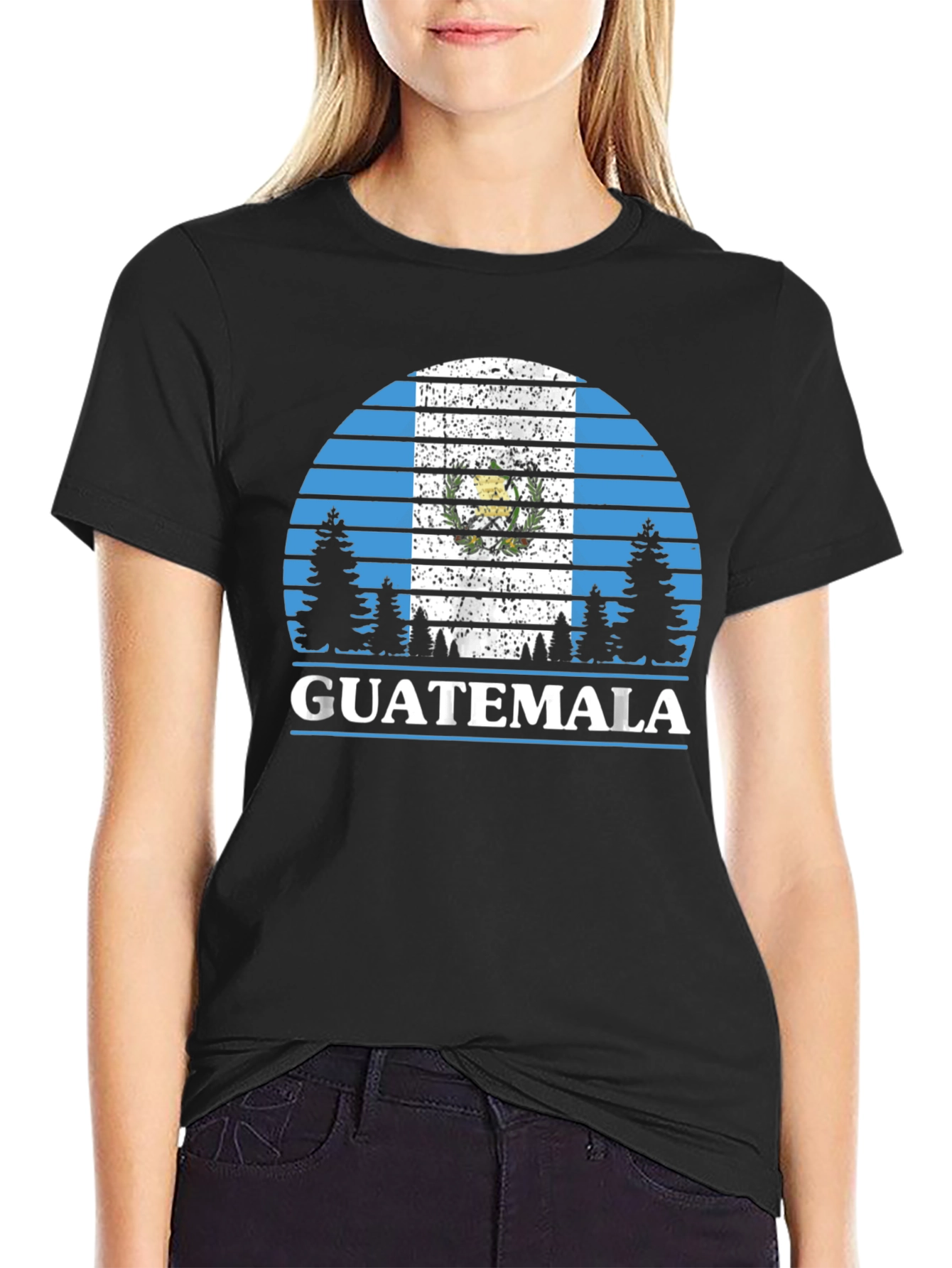 Guatemala Flag T-Shirt - Outdoor Design