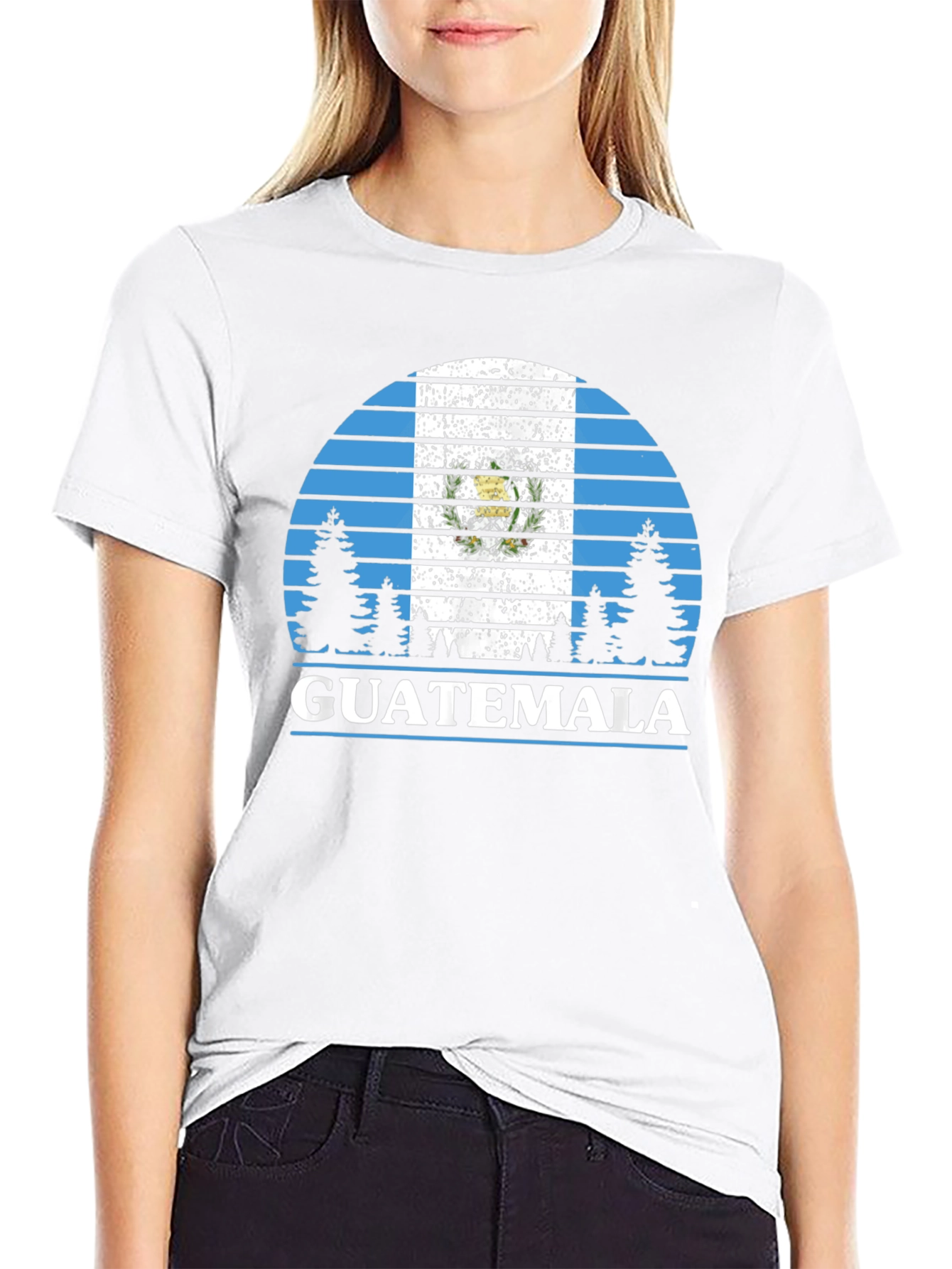 Guatemala Flag T-Shirt - Outdoor Design