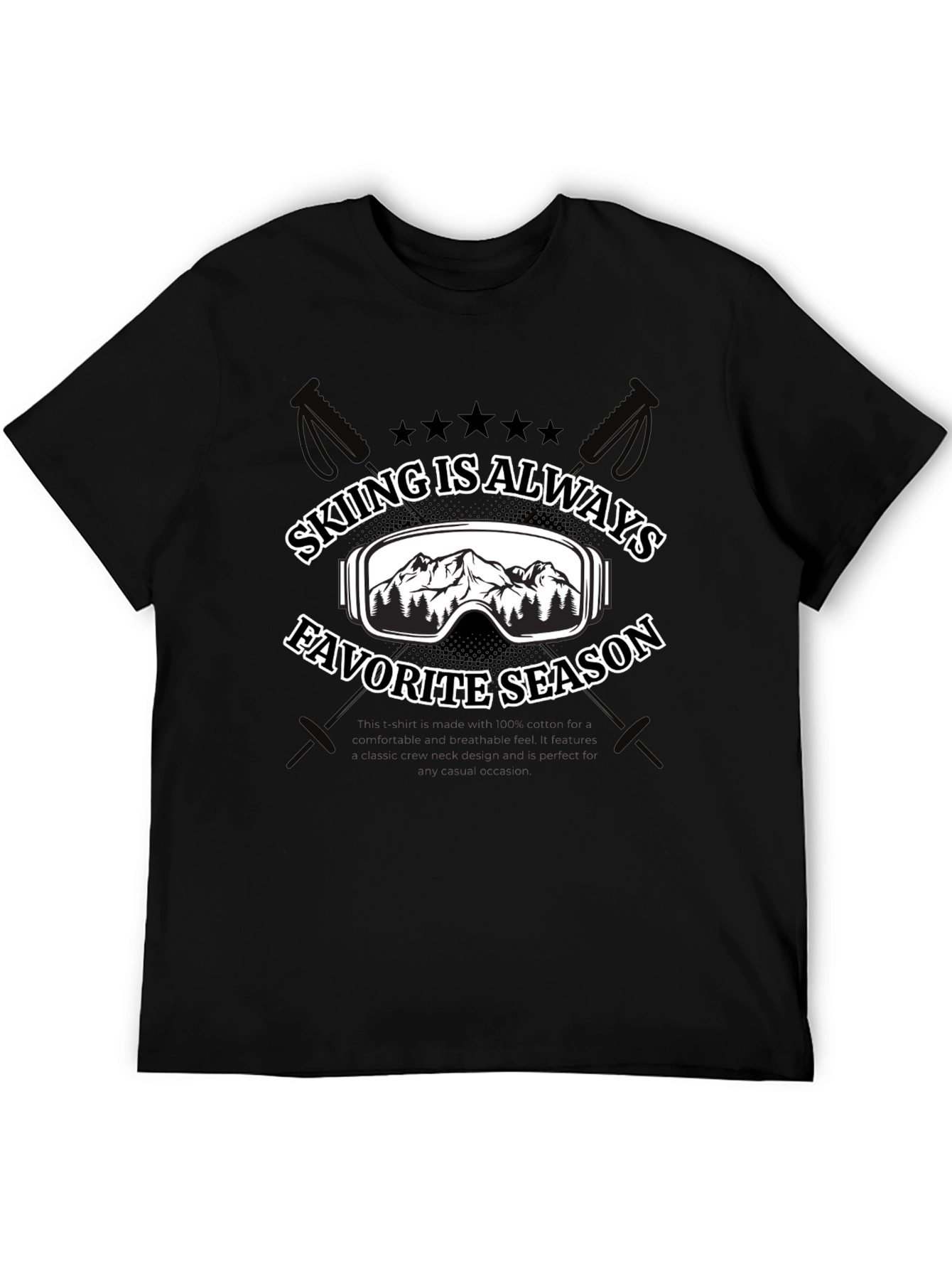 Skiing is Always Favorite Season T-Shirt