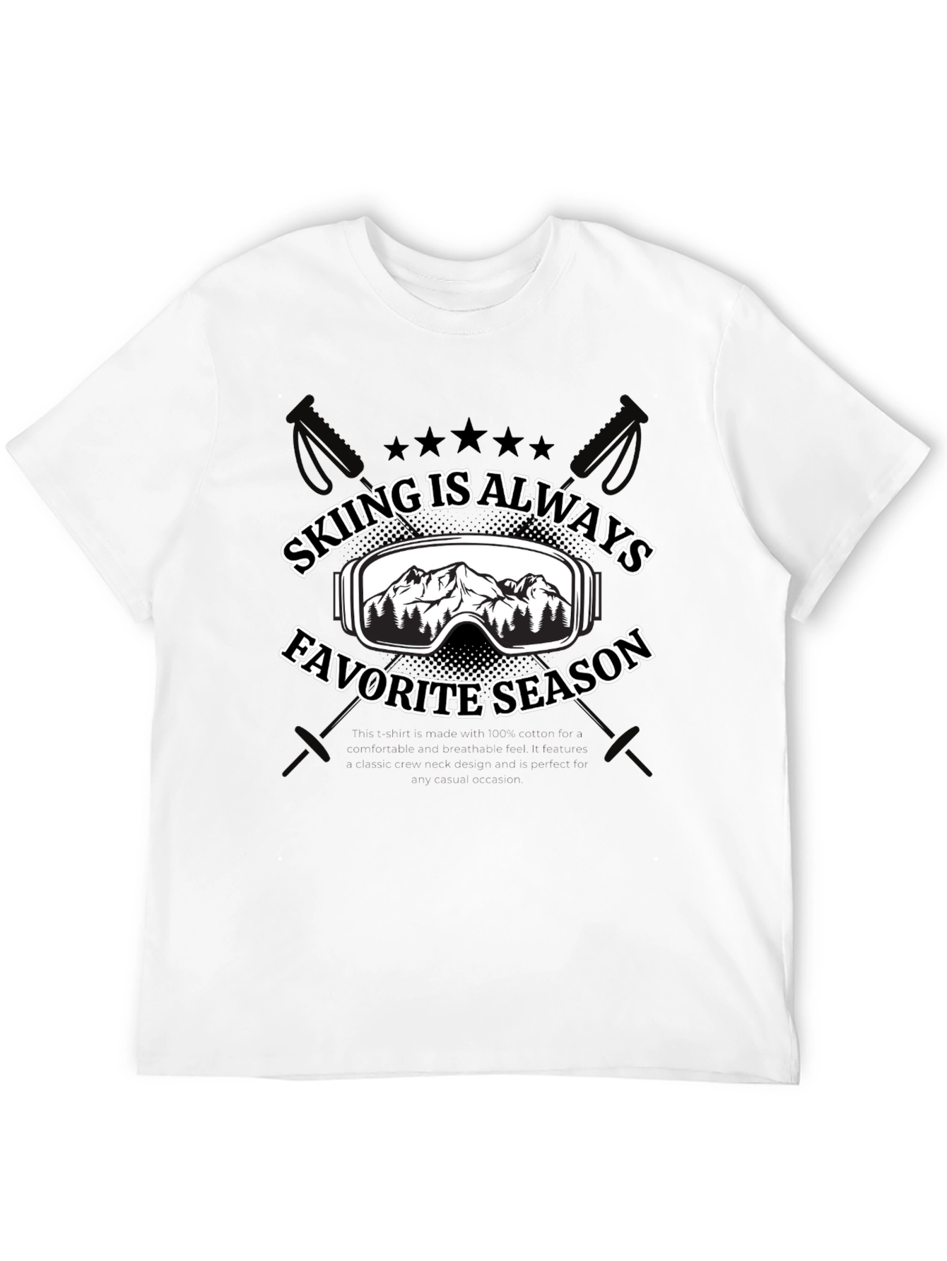 Skiing is Always Favorite Season T-Shirt
