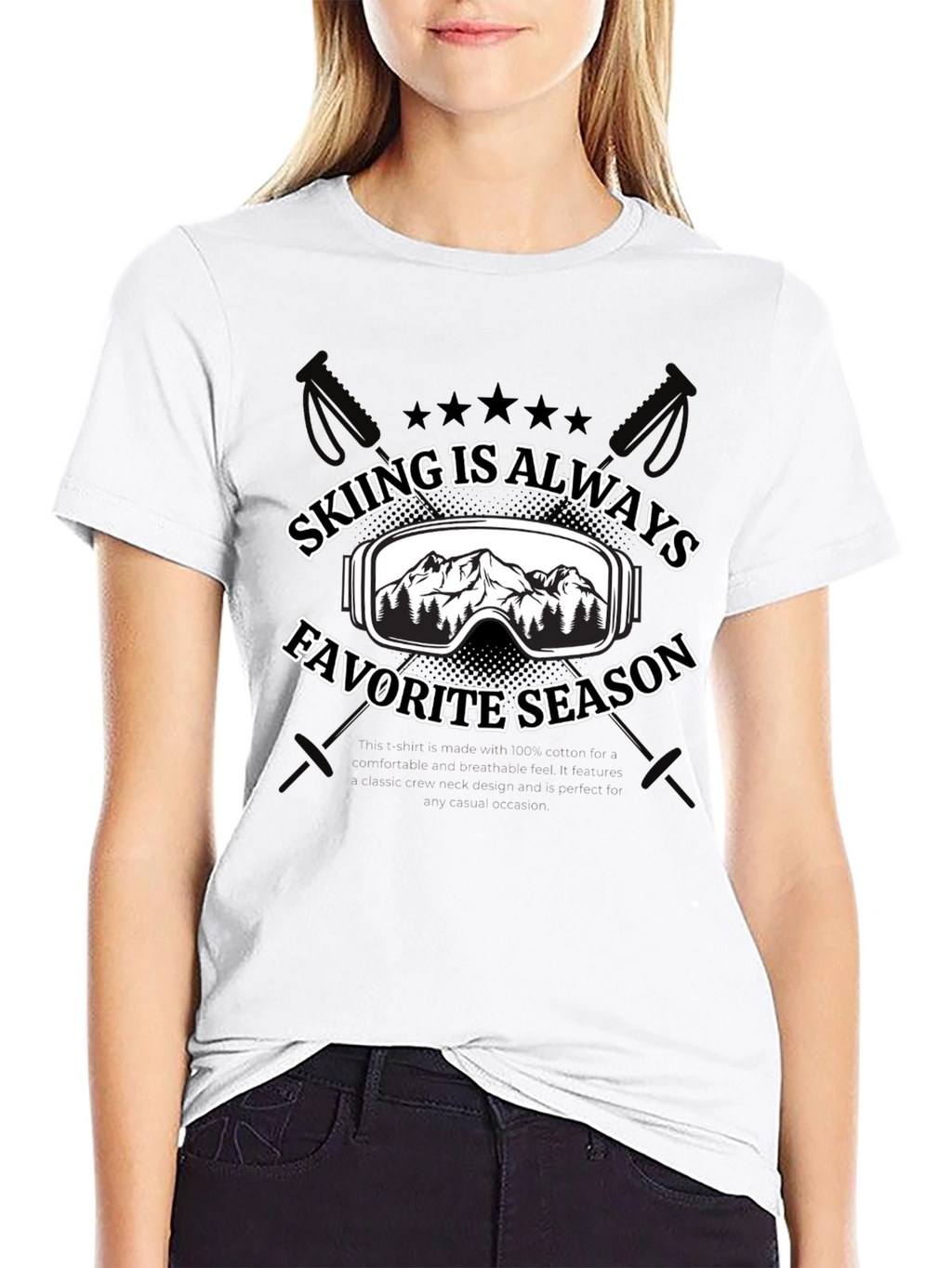 Skiing is Always Favorite Season T-Shirt