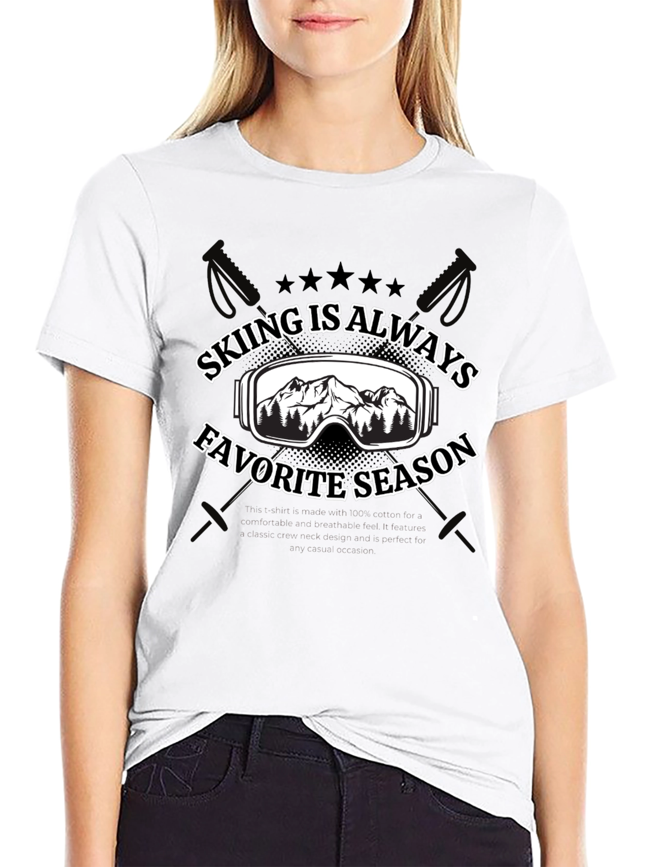 Skiing is Always Favorite Season T-Shirt