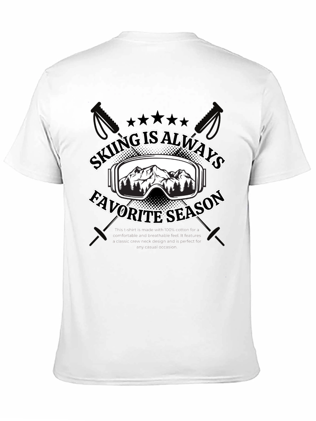 Skiing is Always Favorite Season T-Shirt