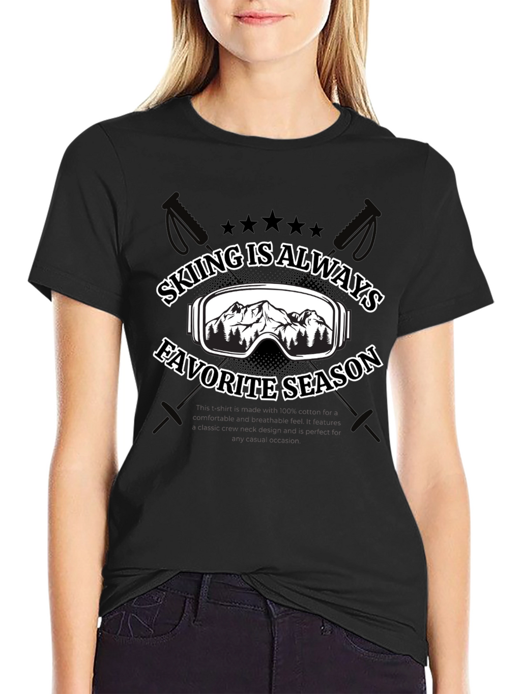 Skiing is Always Favorite Season T-Shirt