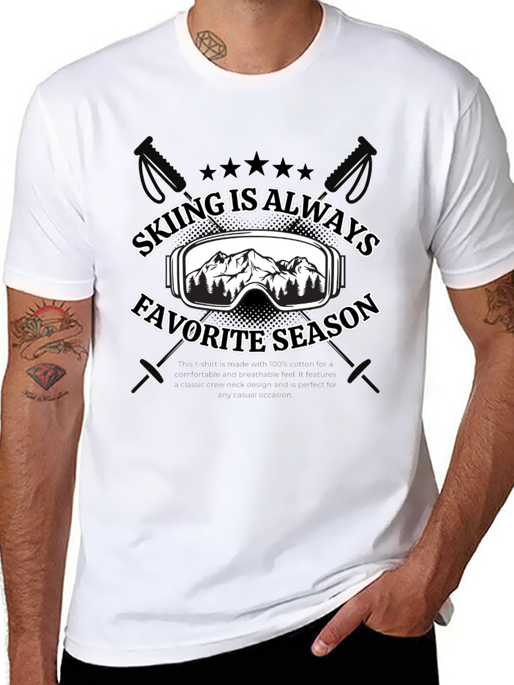 Skiing is Always Favorite Season T-Shirt