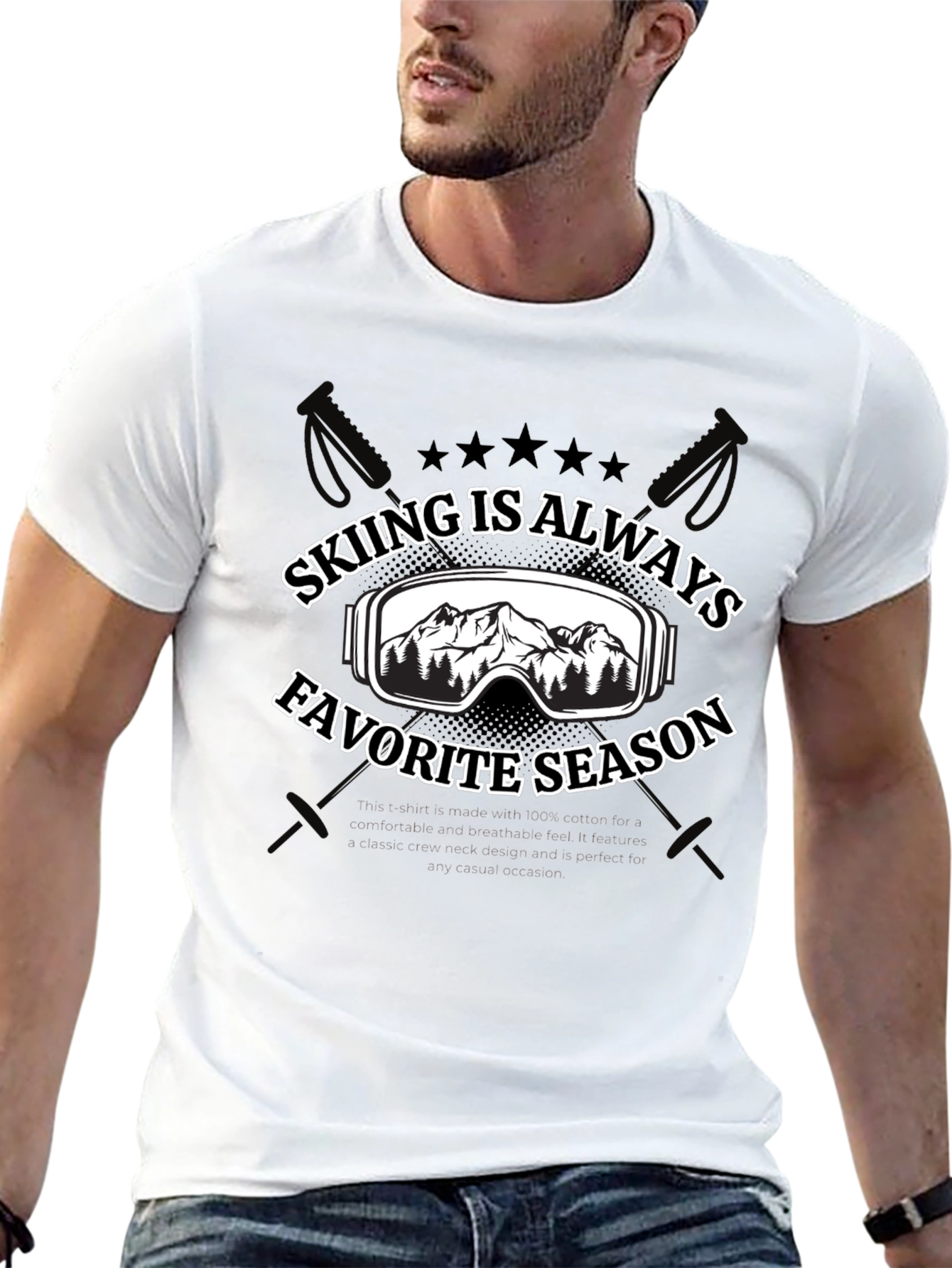 Skiing is Always Favorite Season T-Shirt