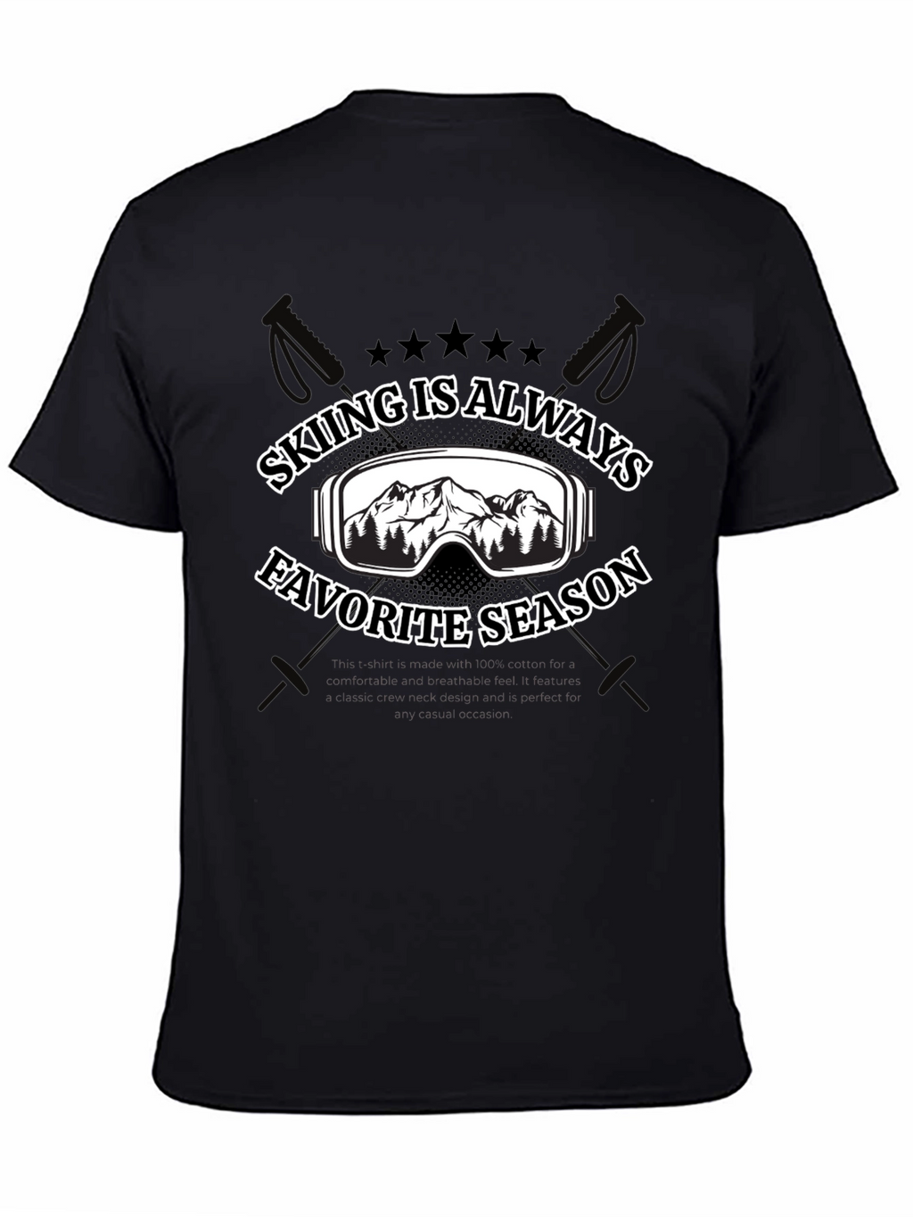 Skiing is Always Favorite Season T-Shirt