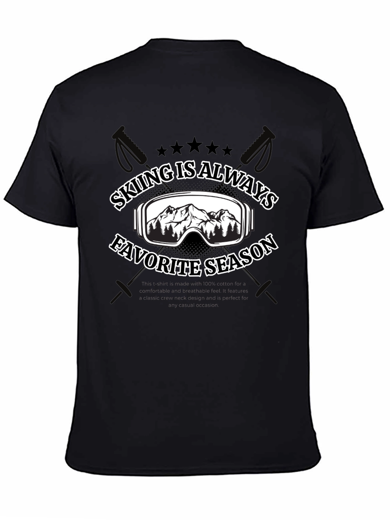 Skiing is Always Favorite Season T-Shirt