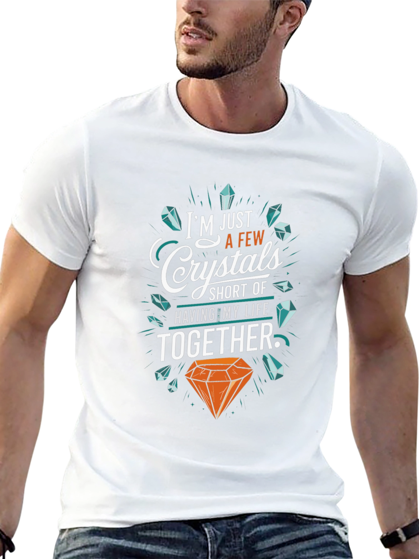 Crystals Short of My Life Together T-Shirt
