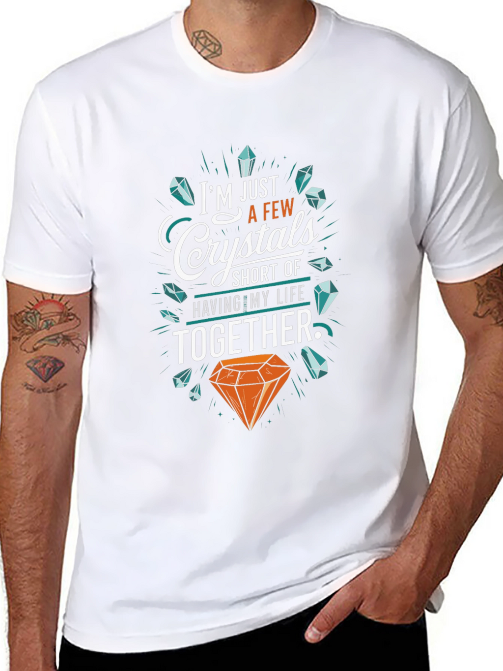 Crystals Short of My Life Together T-Shirt
