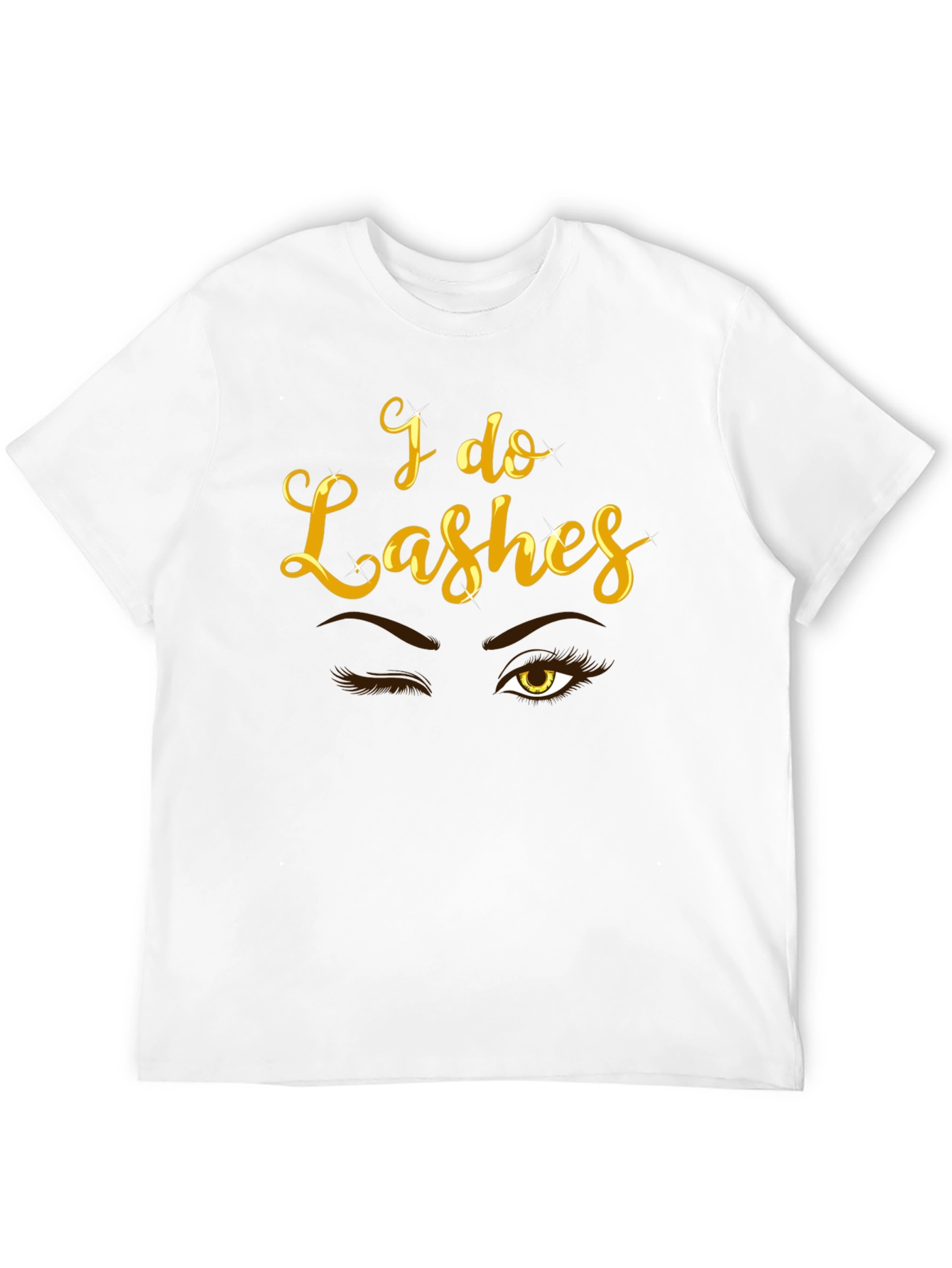 I Do Lashes Graphic Tee