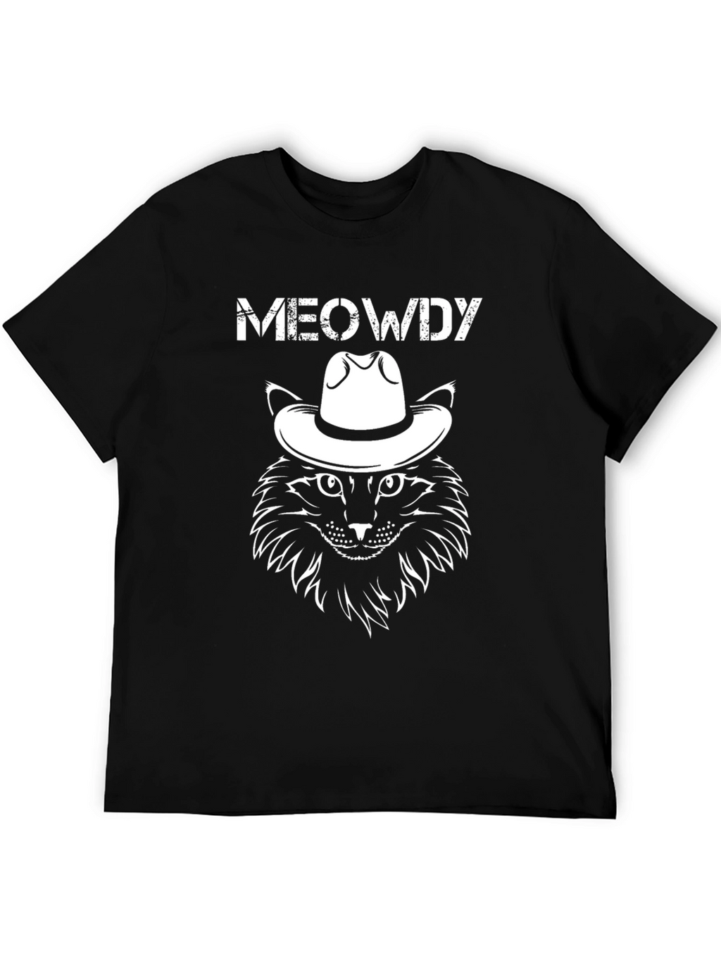 Meowdy Cat Cowboy T-Shirt