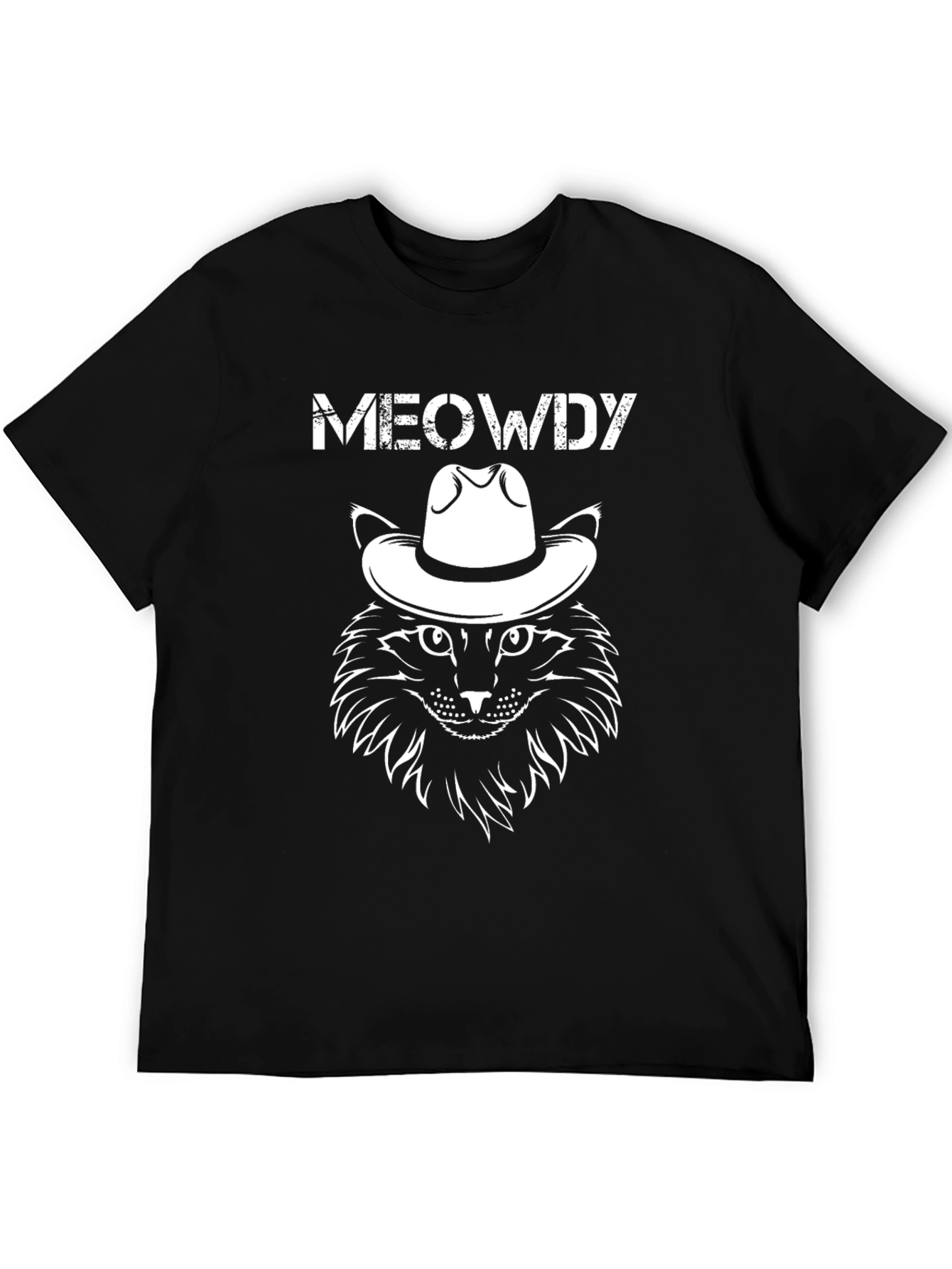 Meowdy Cat Cowboy T-Shirt