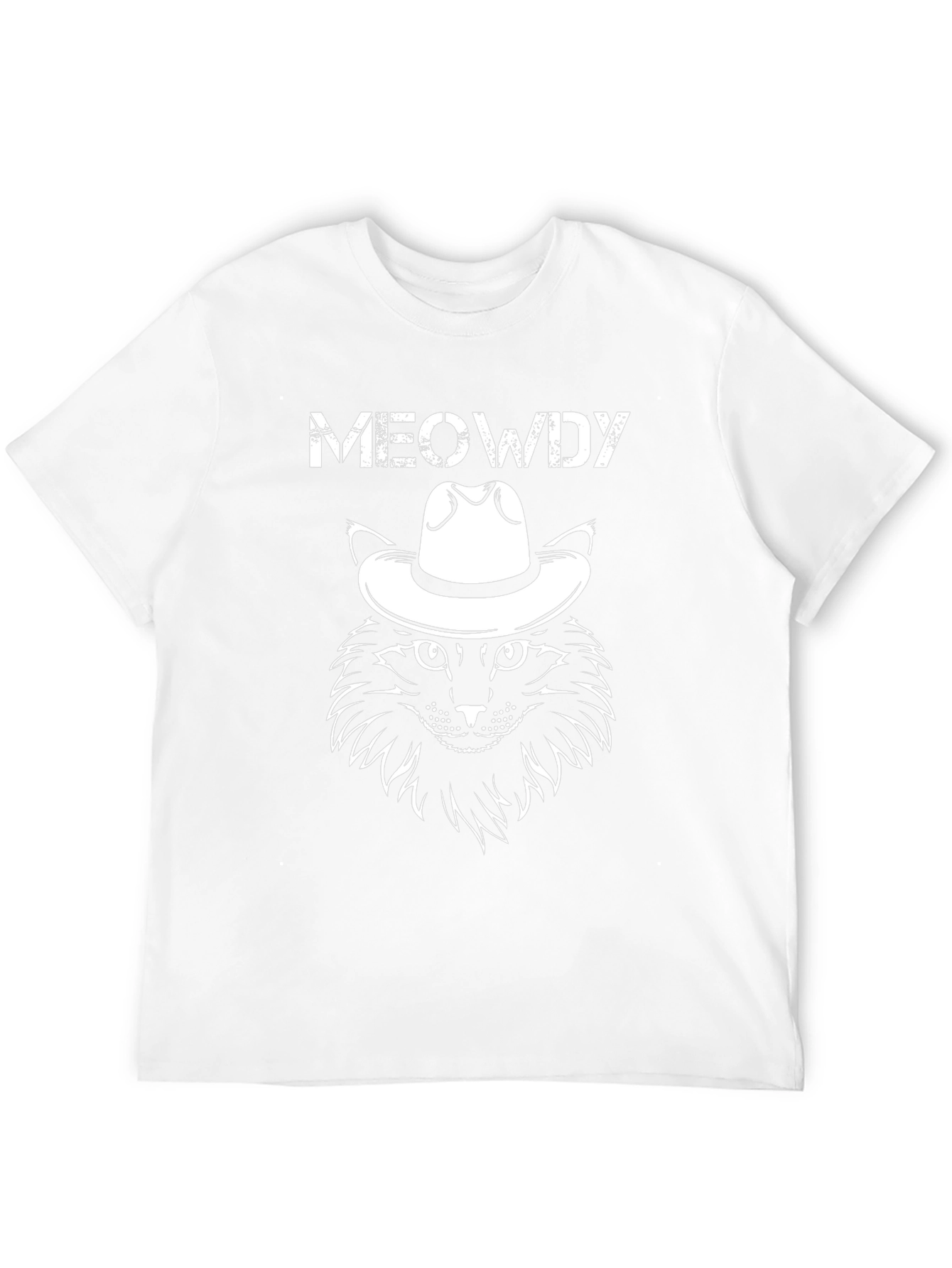 Meowdy Cat Cowboy T-Shirt