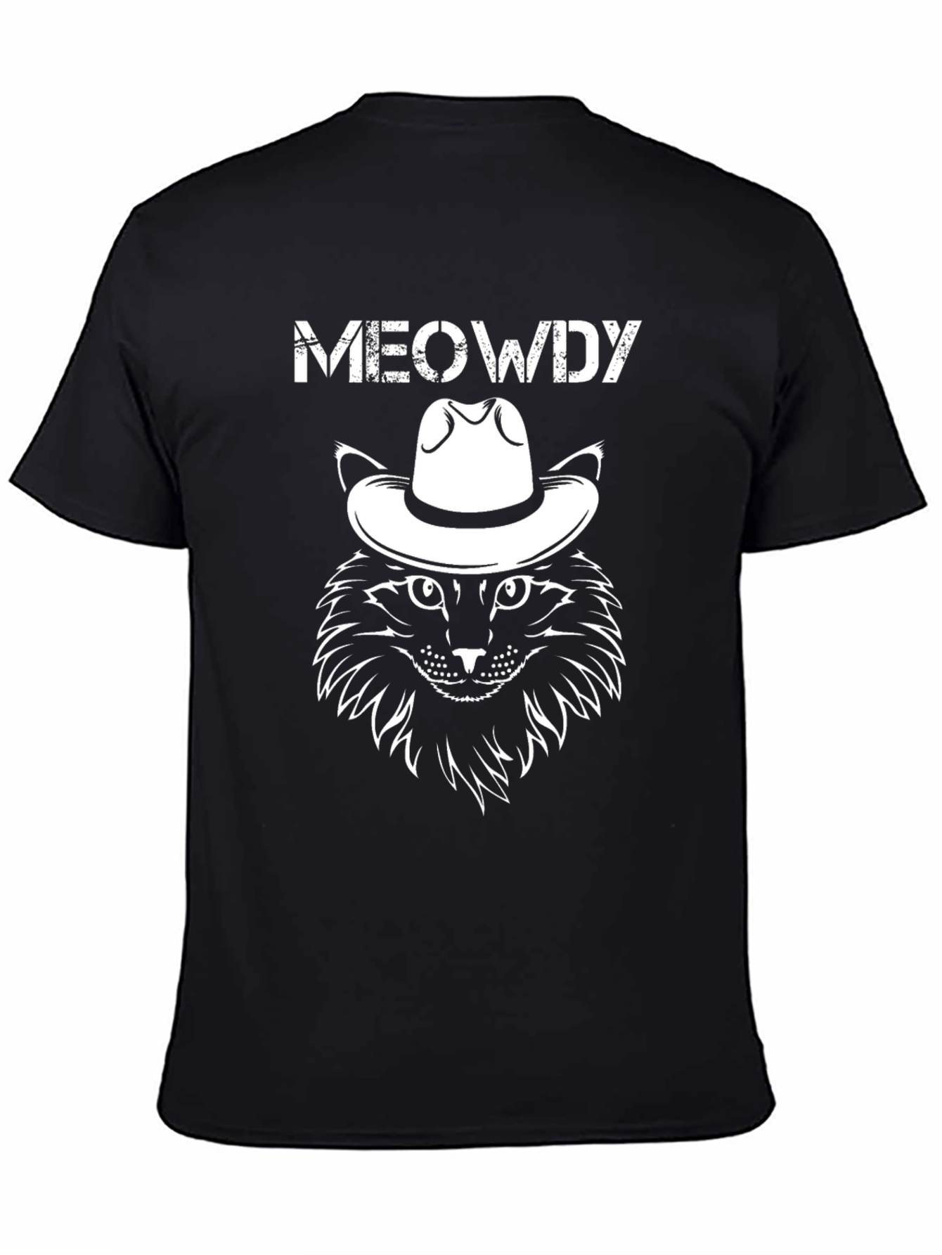 Meowdy Cat Cowboy T-Shirt